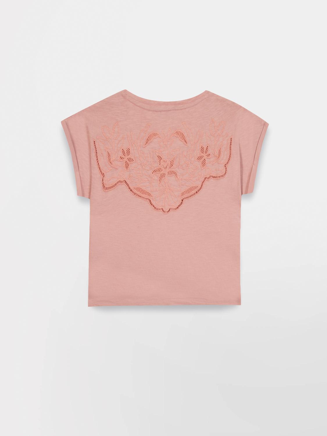 Tee-shirt en maille femme orchidee MAHIATEE