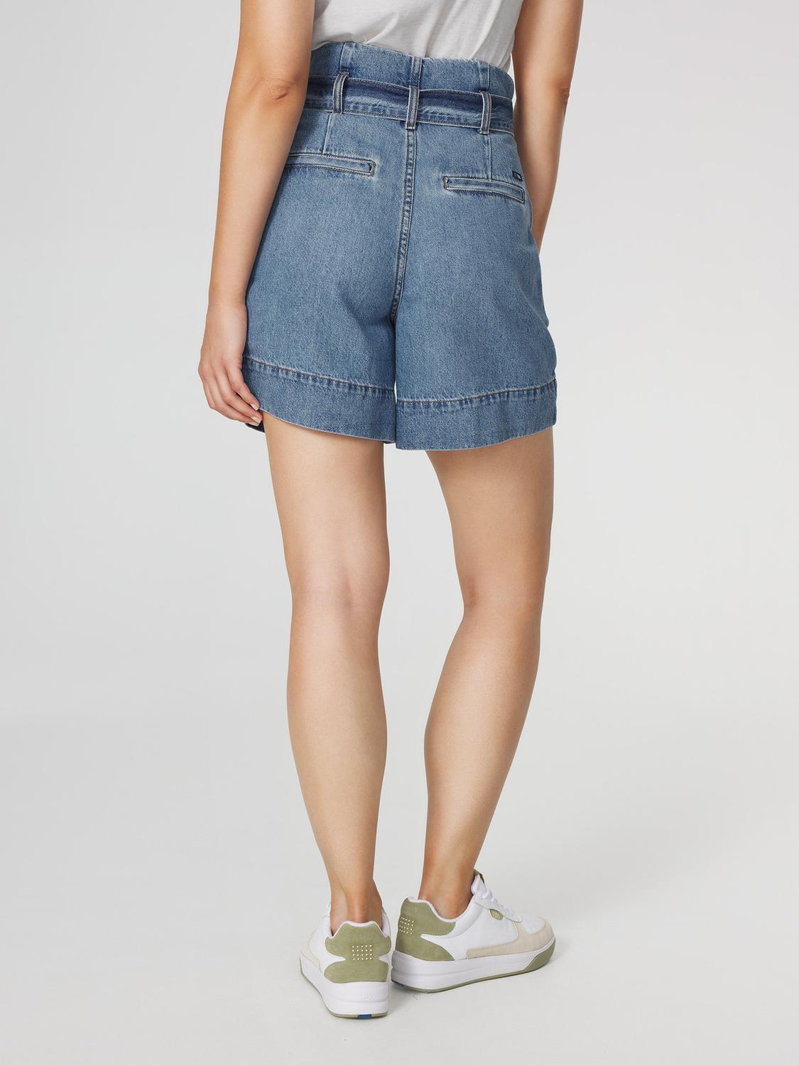 Bermuda Jean Femme Ceinture de Ressérrage FAHRABER