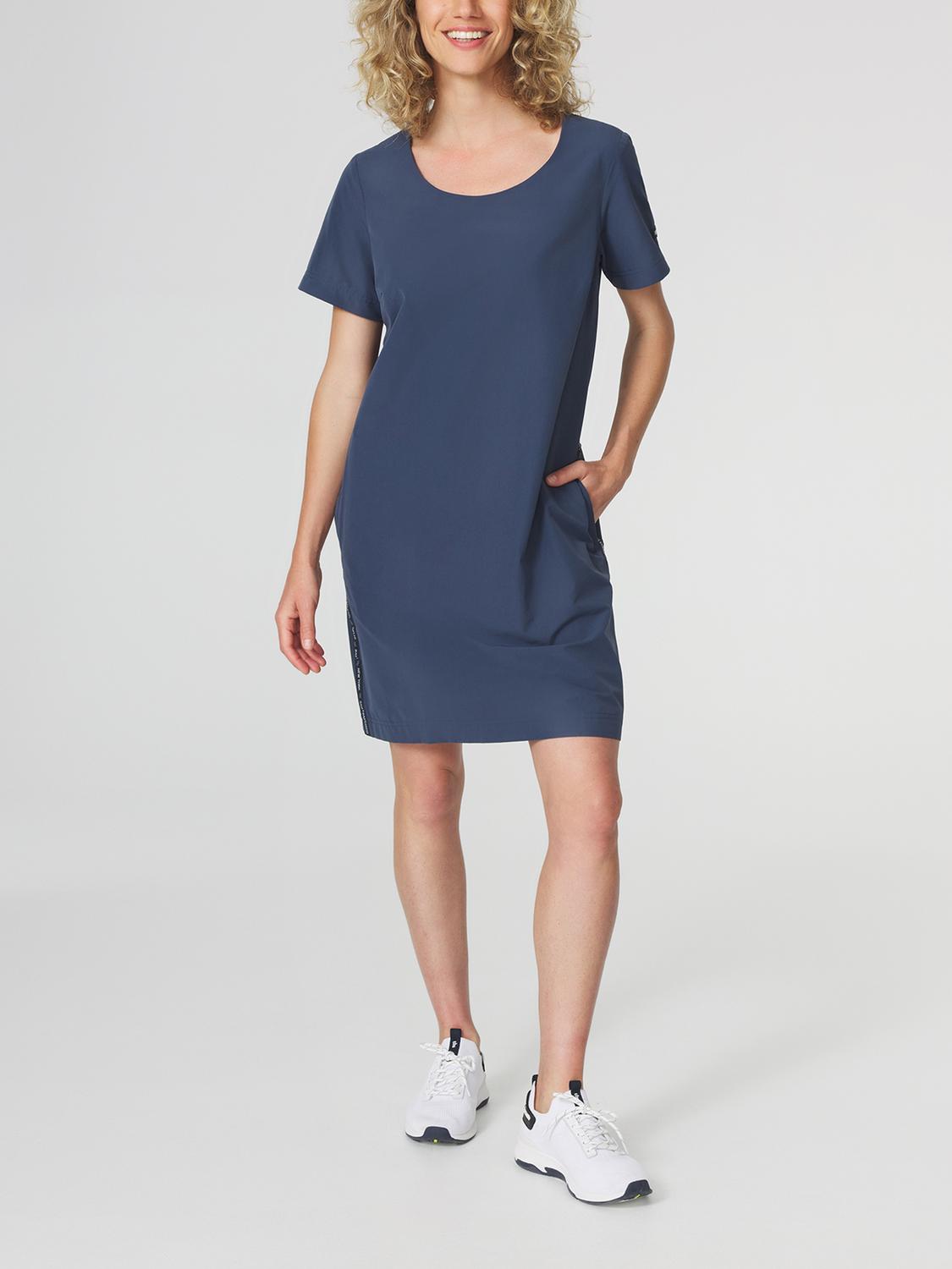 Robe Femme Matière Extensible Marine DELIAROB