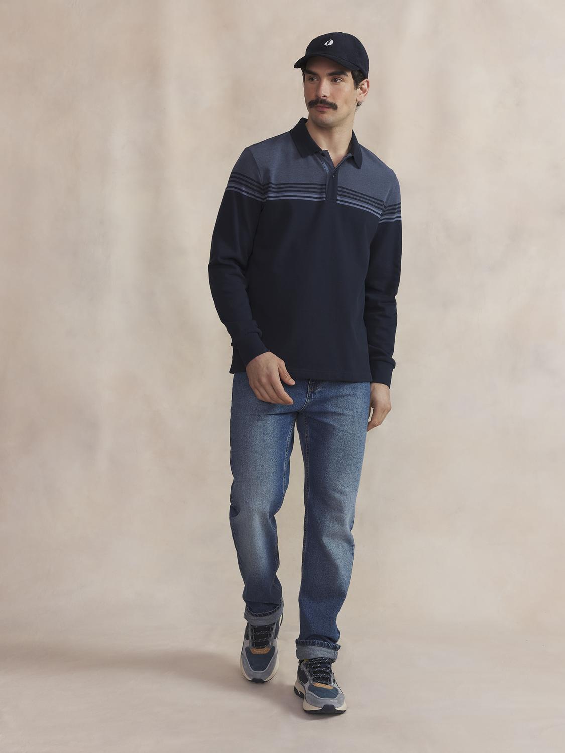 Polo Homme Marine HIROCPOL
