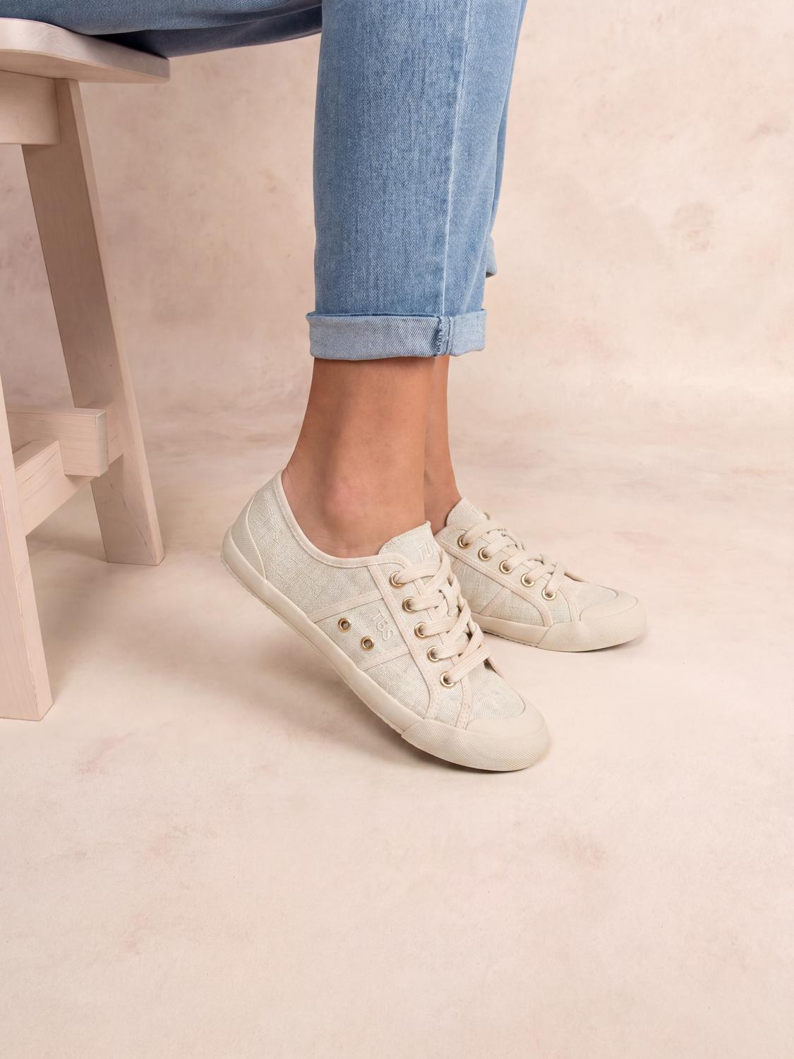 Sneakers Women Canvas Cotton Linen