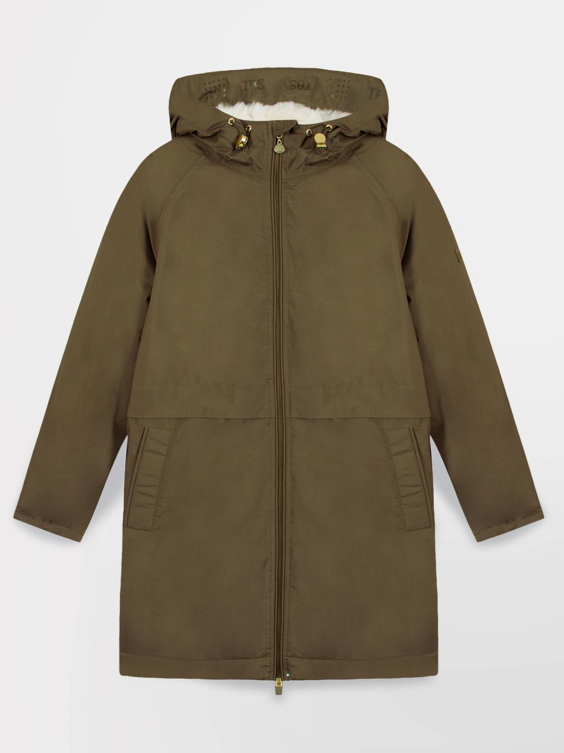 Manteau Long Femme Imperméable A Capuche Marron SUSANLON