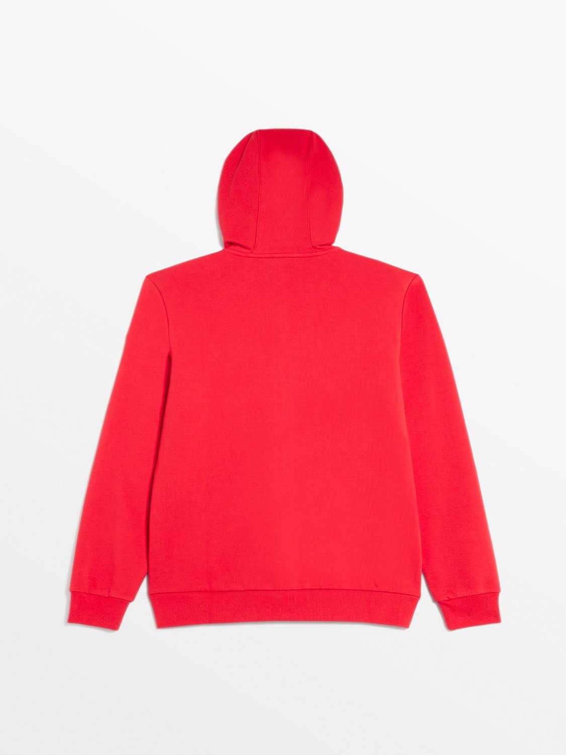 Sweat Homme Molletonné A Capuche Rouge