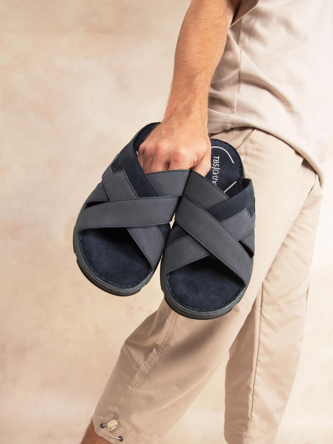 Mules homme denim JACQUIE