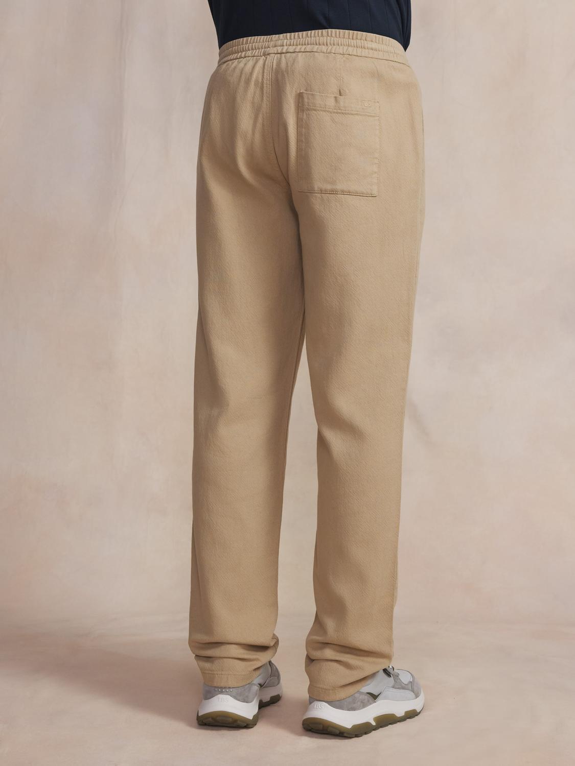 Pantalon jogging homme beige FILEPJOG
