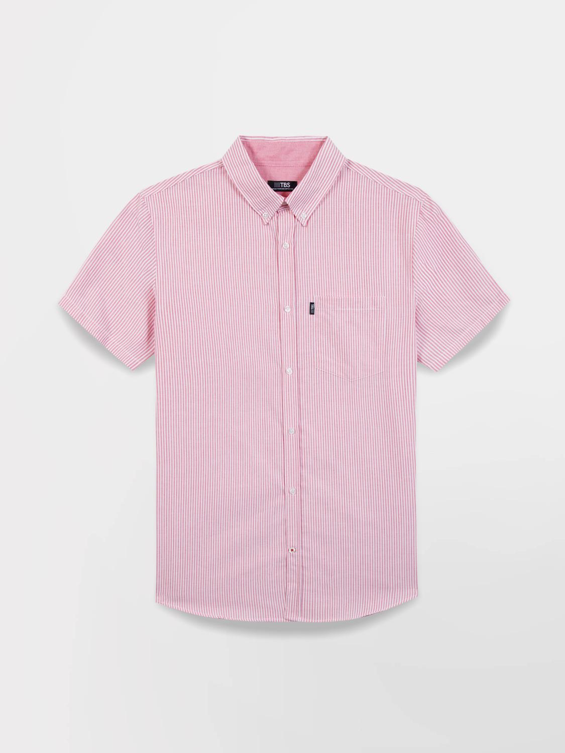 Chemise homme manche courte hibiscus ERWANCHA