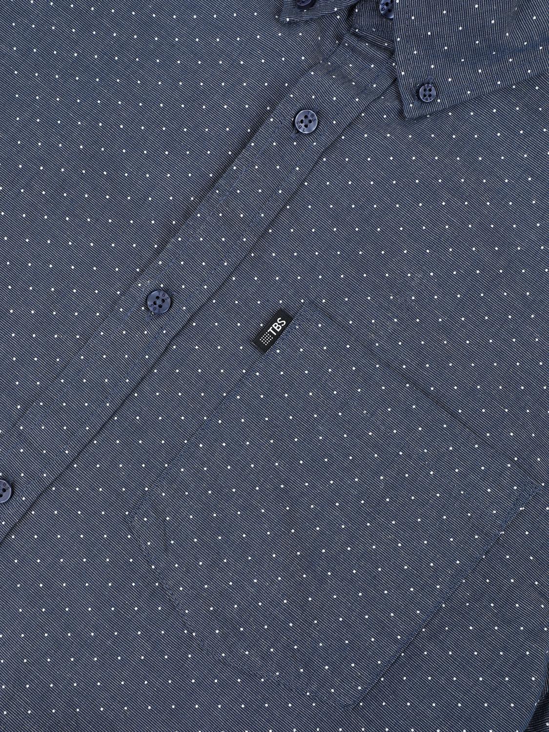 Chemise Indigo Manches Longues Bleu ORLANCHE Chemise Indigo Manches Longues Bleu ORLANCHE