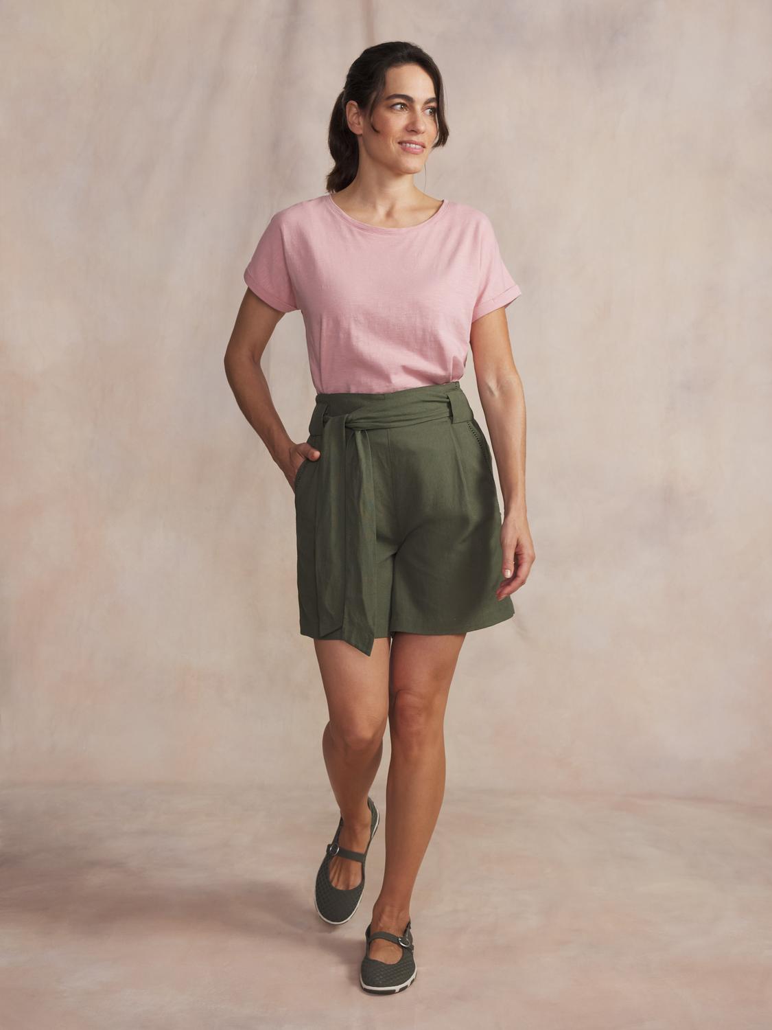 Tee-shirt en maille femme orchidee MAHIATEE