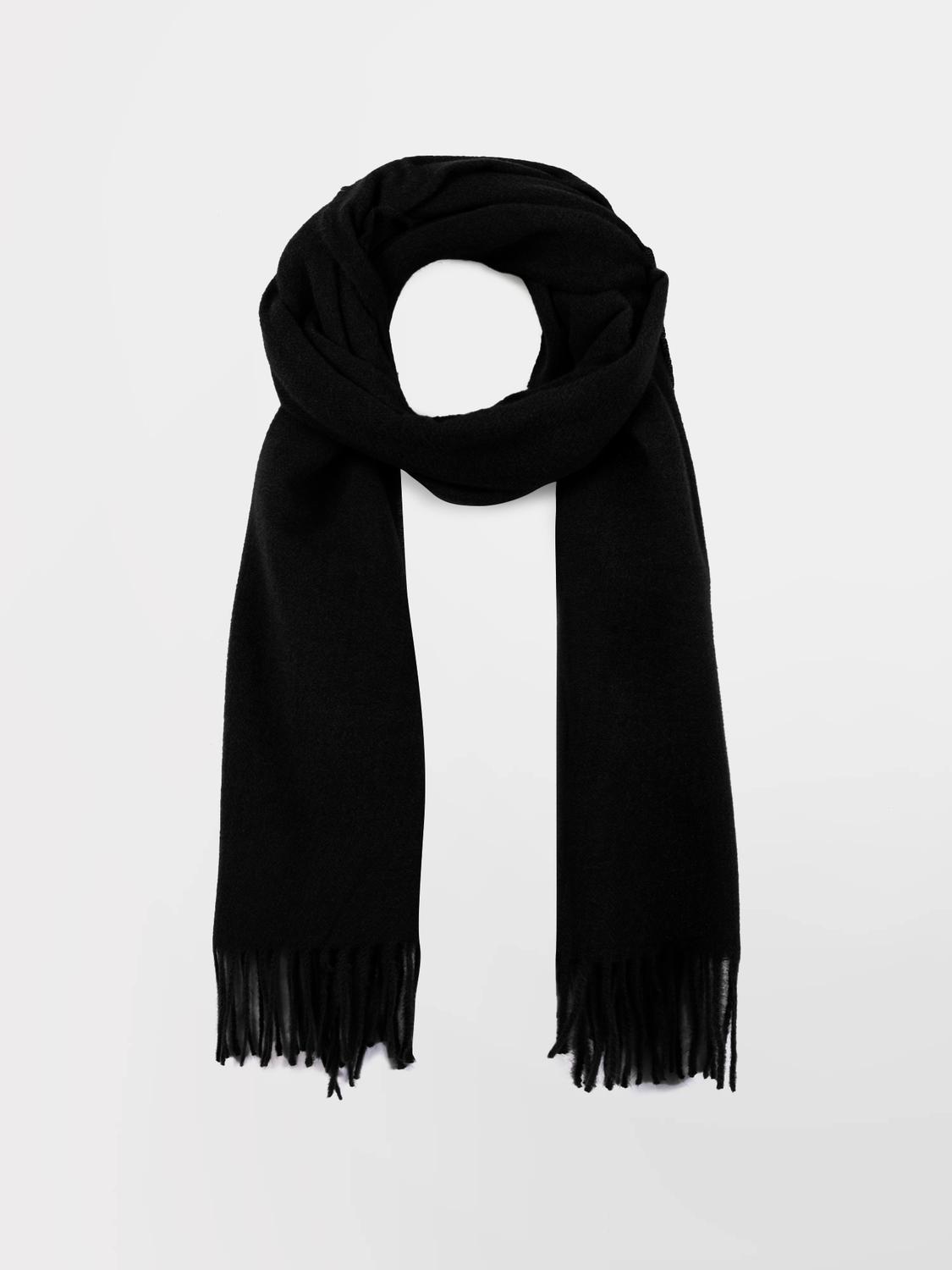 Echarpe Homme Textile Noir Uni ETHANNE