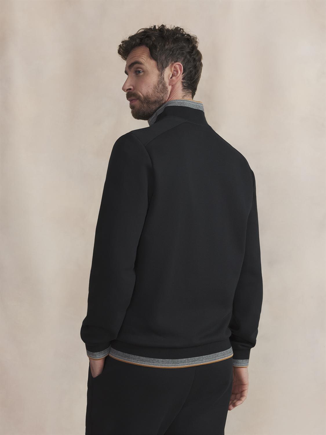 Sweat homme noir LEANNGIL