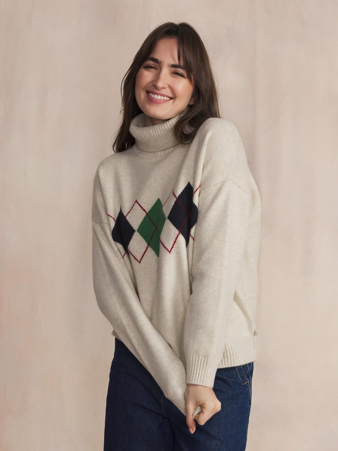 Pull Craie Manches Longues Blanc BURLICOL Pull Craie Manches Longues Blanc BURLICOL
