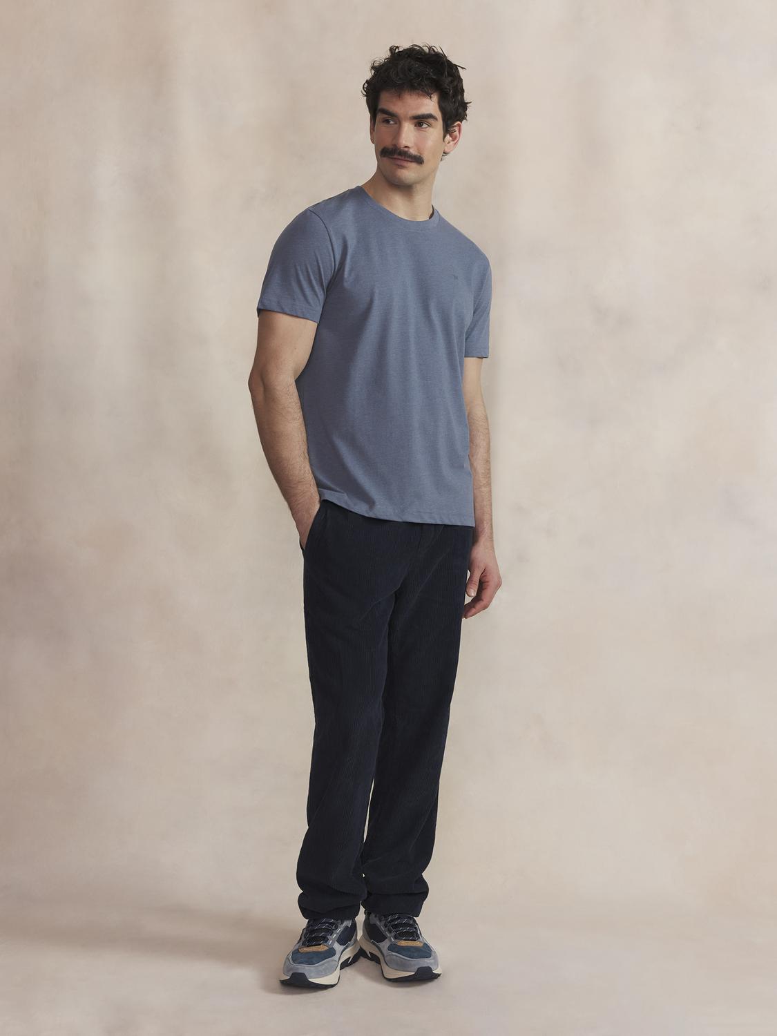 Tee Maille Homme Azur PIERETEE