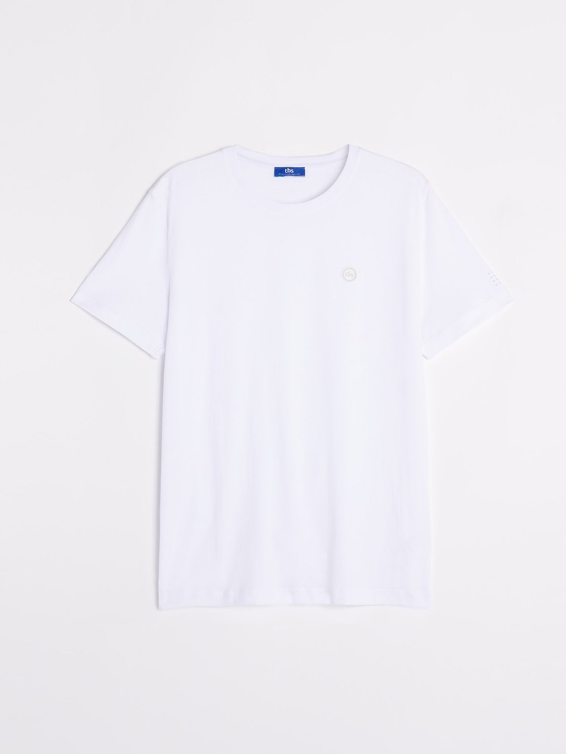 Tee-Shirt Homme Coton Recyclé Blanc PIERETEE