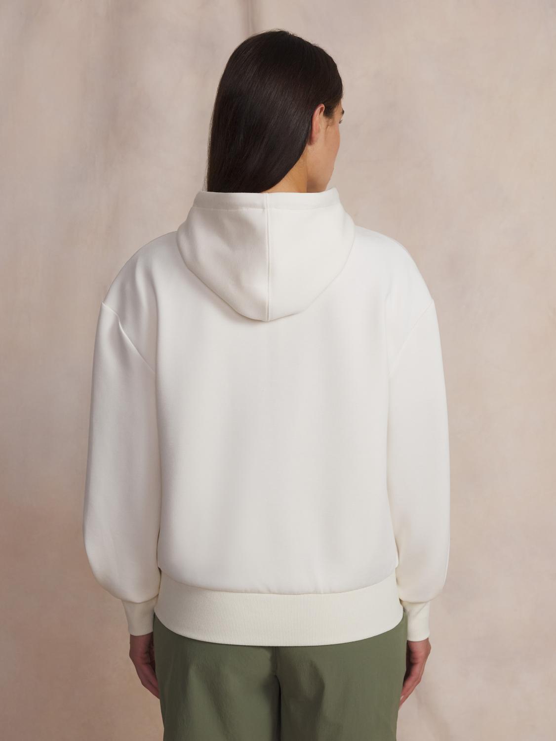 Sweat femme greige GLORIZIP