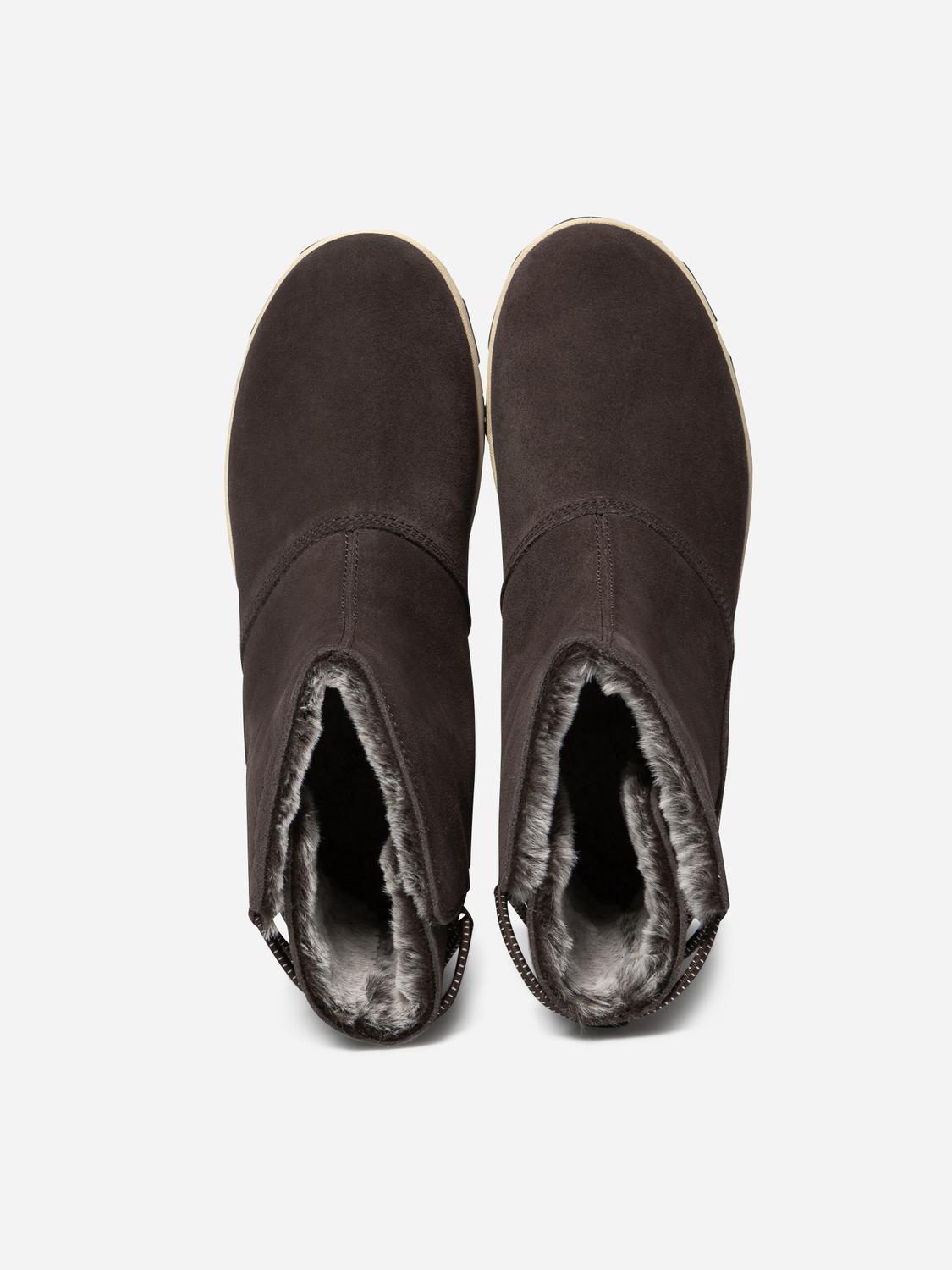 Boots Fourrées Femme Confort Cuir Marron JAZSNOW Boots Fourrées Femme Confort Cuir Marron JAZSNOW