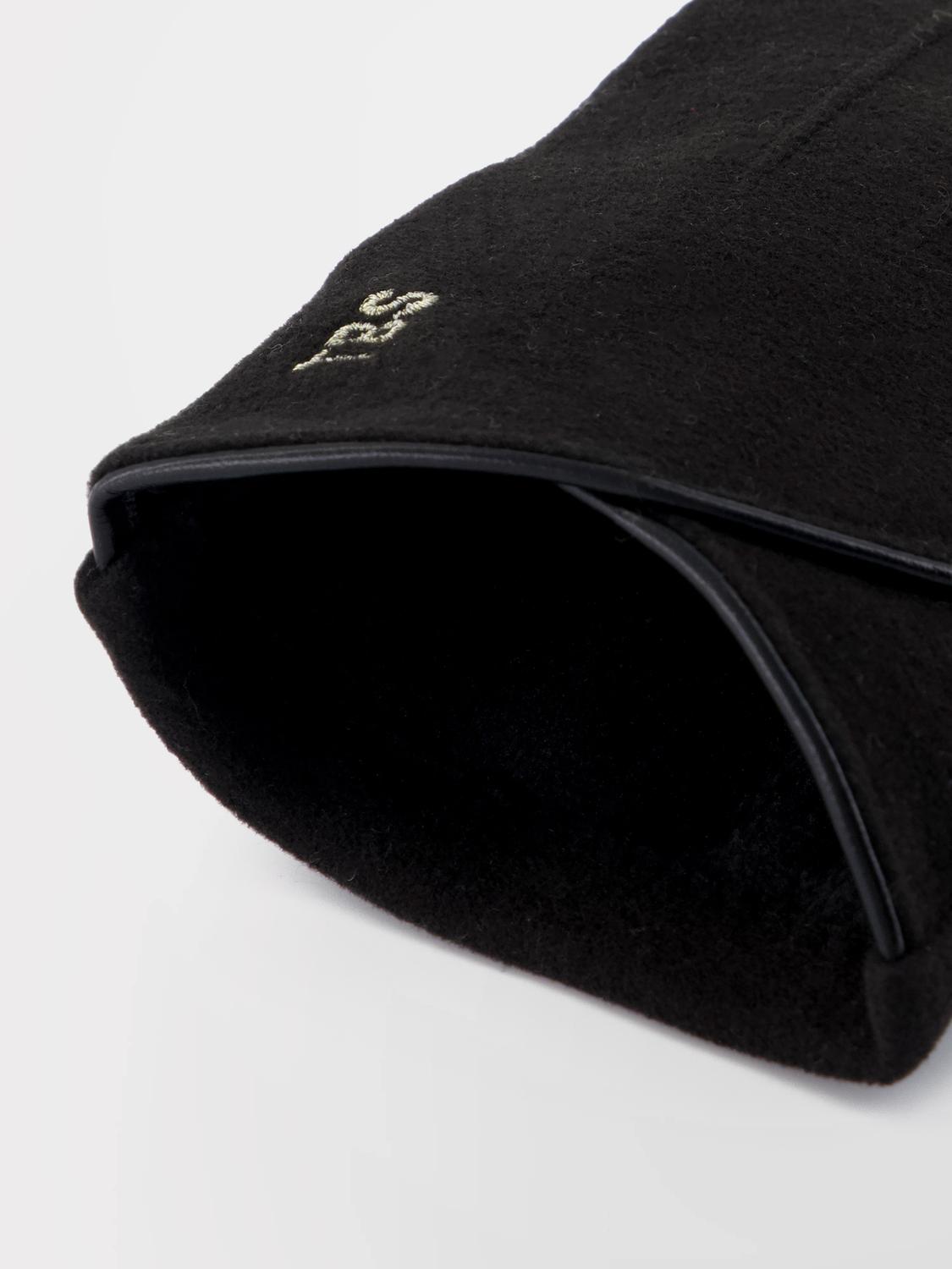 Gants Femme Textile Noir AURELIE