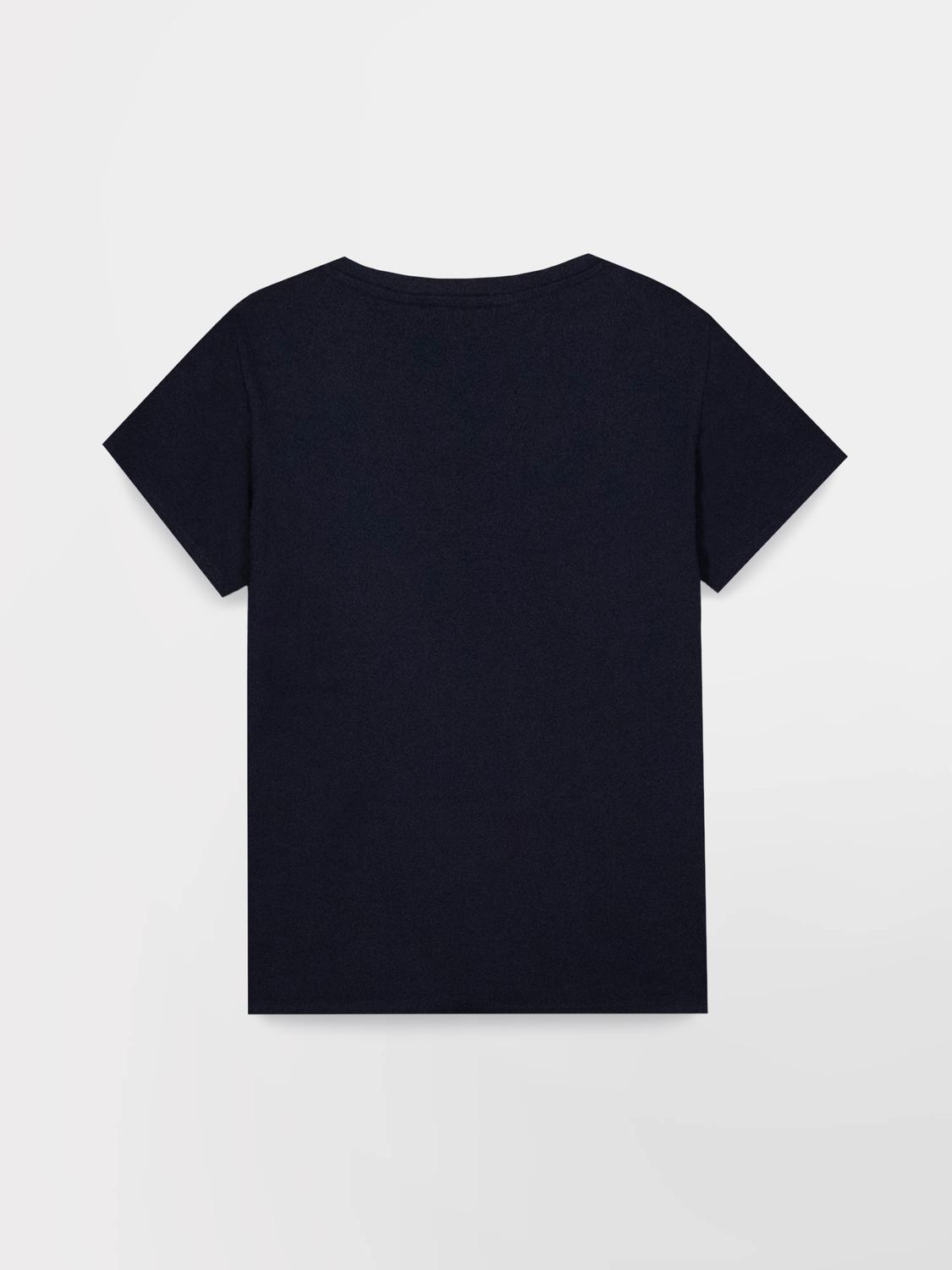 Tee Maille Femme Marine ISANATEE