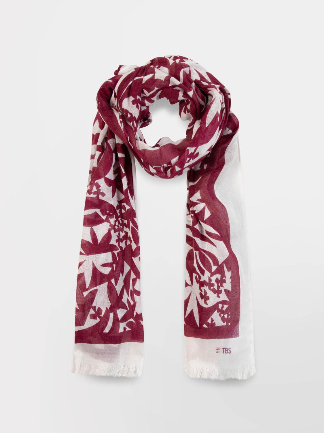 Foulard Femme Doux & Chaud Rouge CLEOFOU Foulard Femme Doux & Chaud Rouge CLEOFOU