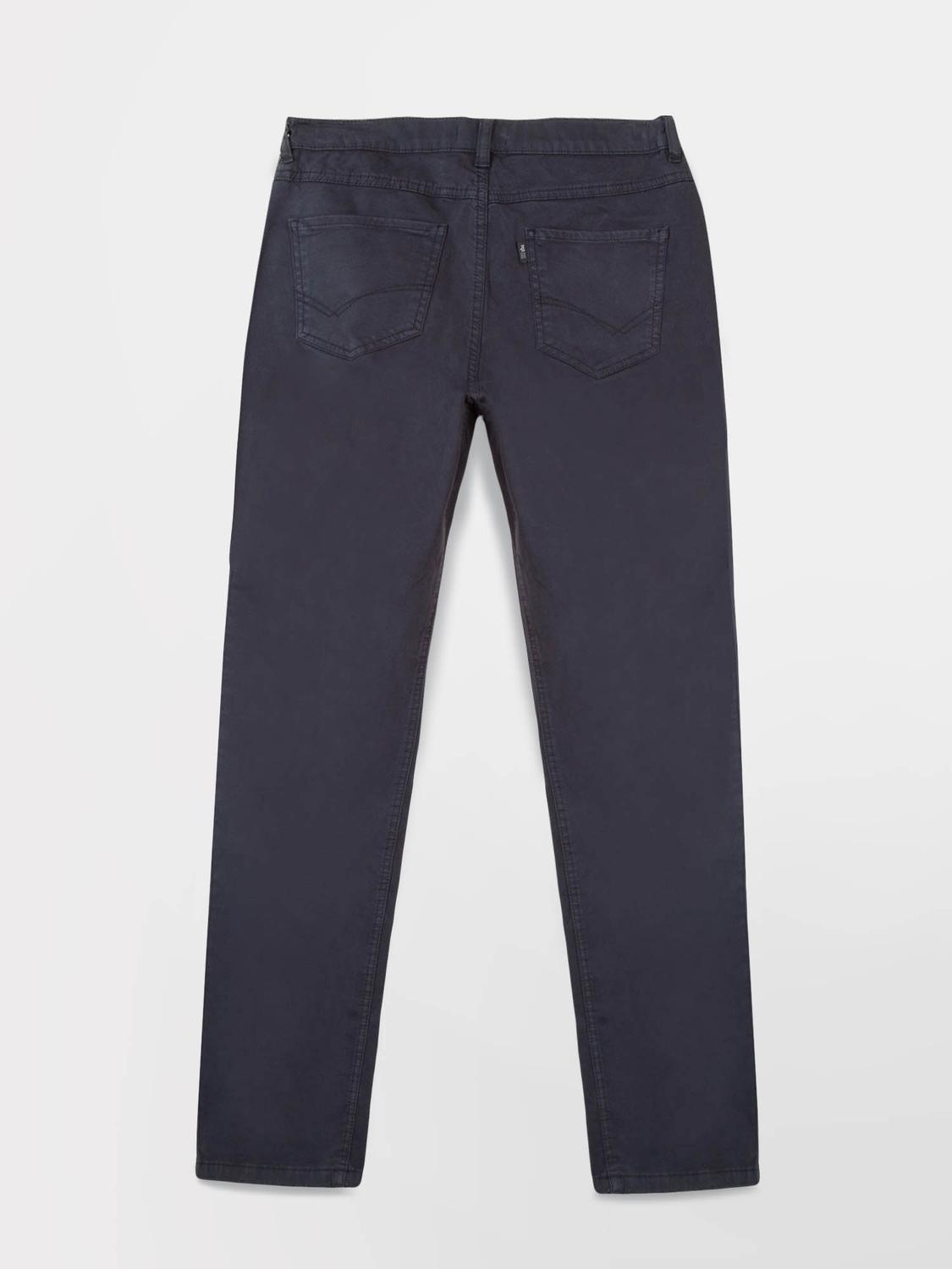 Pantalon Femme Stretch Ceinture Elastiquée Marine NATTYPOC
