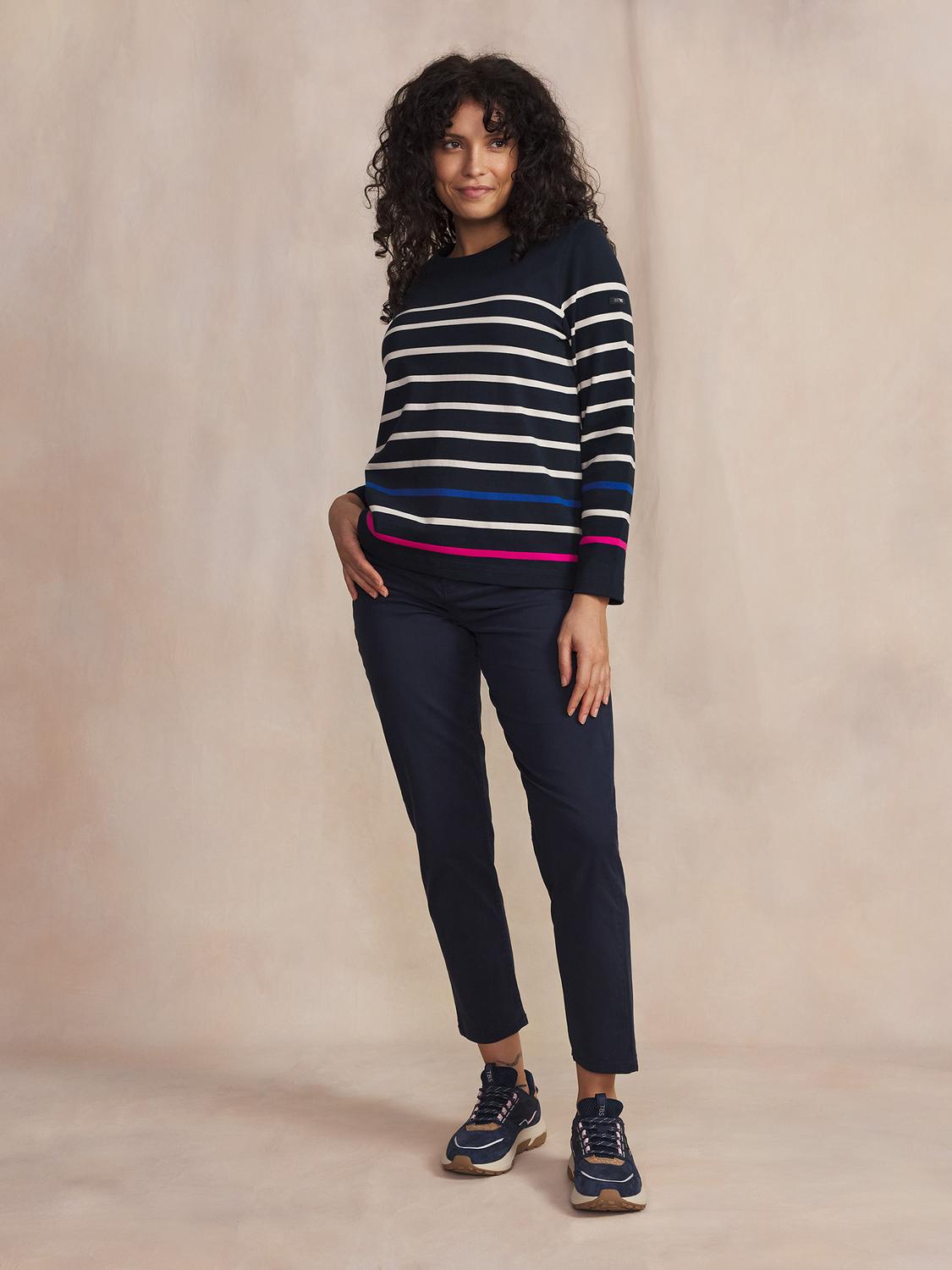 Sweat Marine Manches Longues Bleu LUISARON Sweat Marine Manches Longues Bleu LUISARON