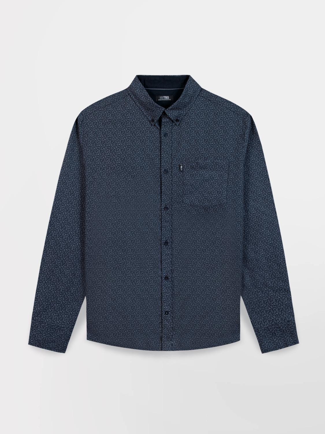 Chemise Homme Coton Azur LYKOSCHE
