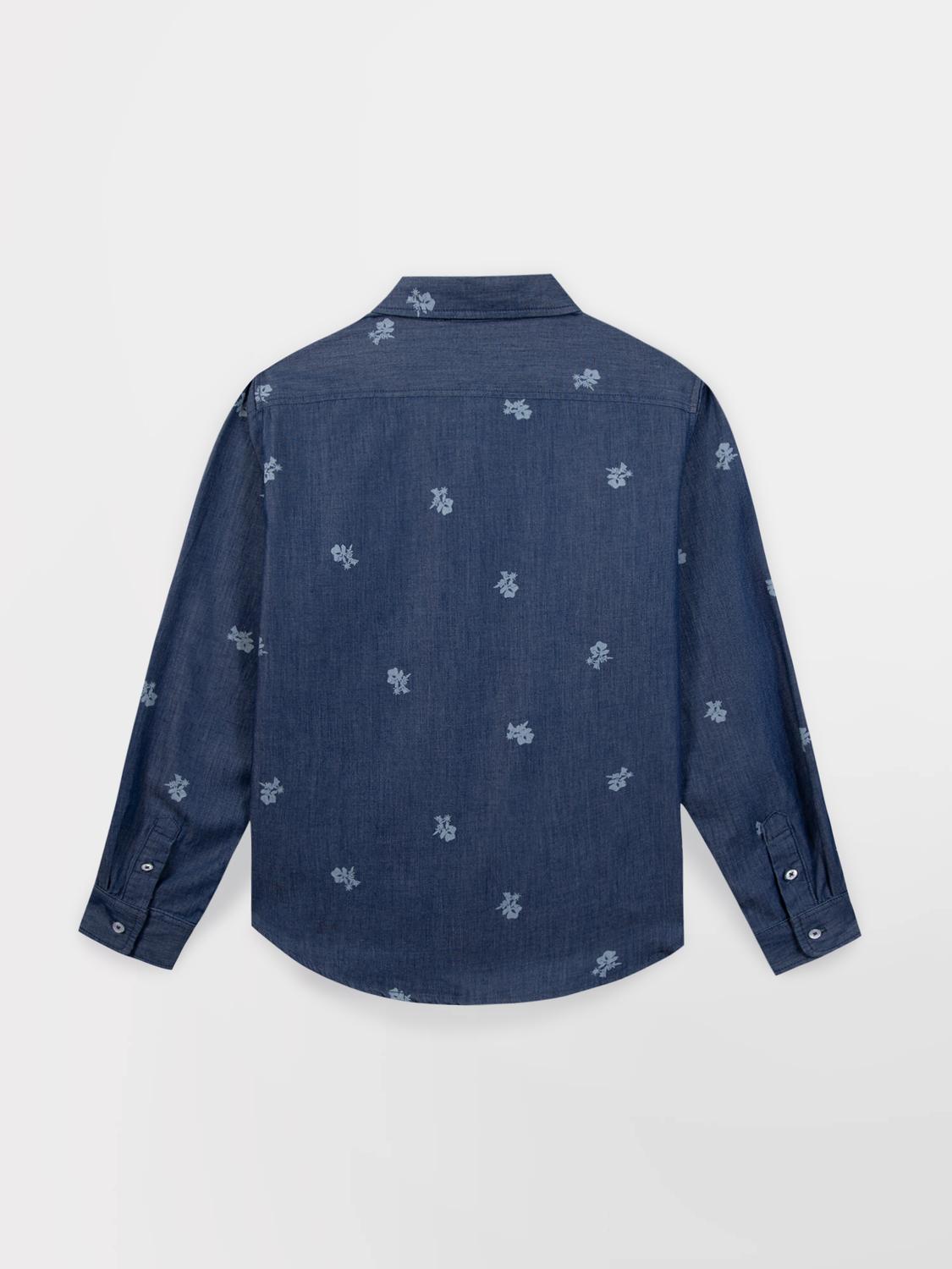 Chemise Femme Coton Chambray NOLYACHE