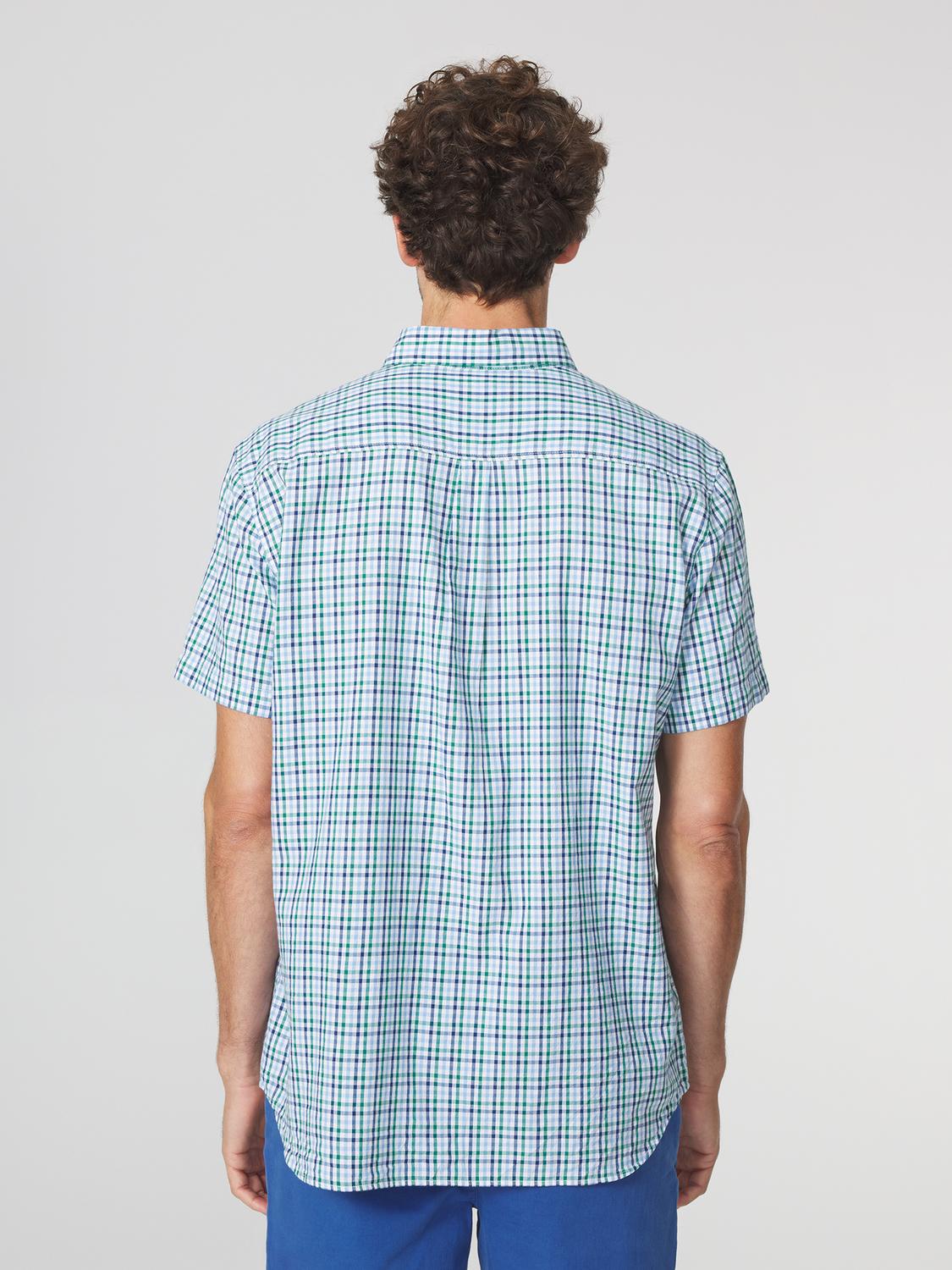 Chemise Homme manches Courtes à carreaux ORSONCHA