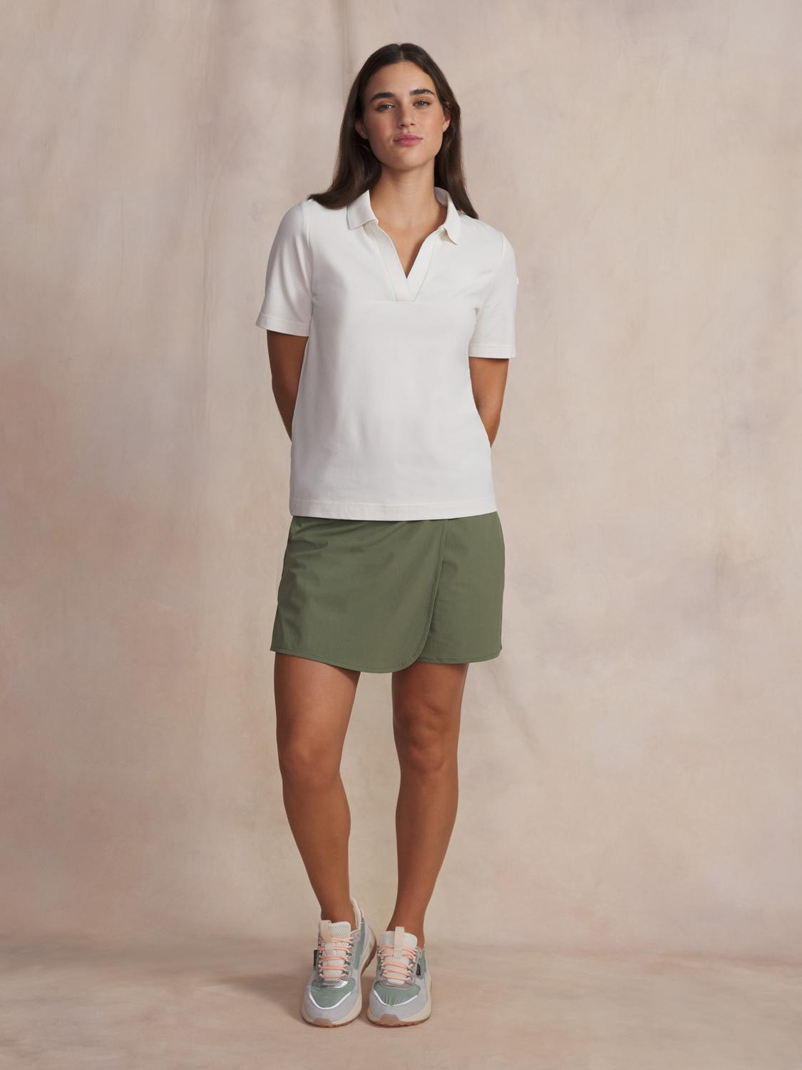 Polo femme greige RITTAPOL