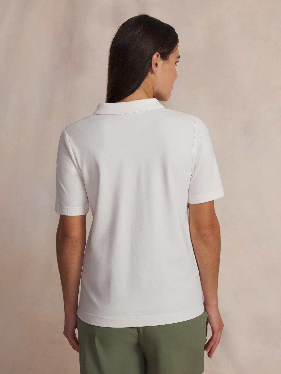 Polo femme greige RITTAPOL