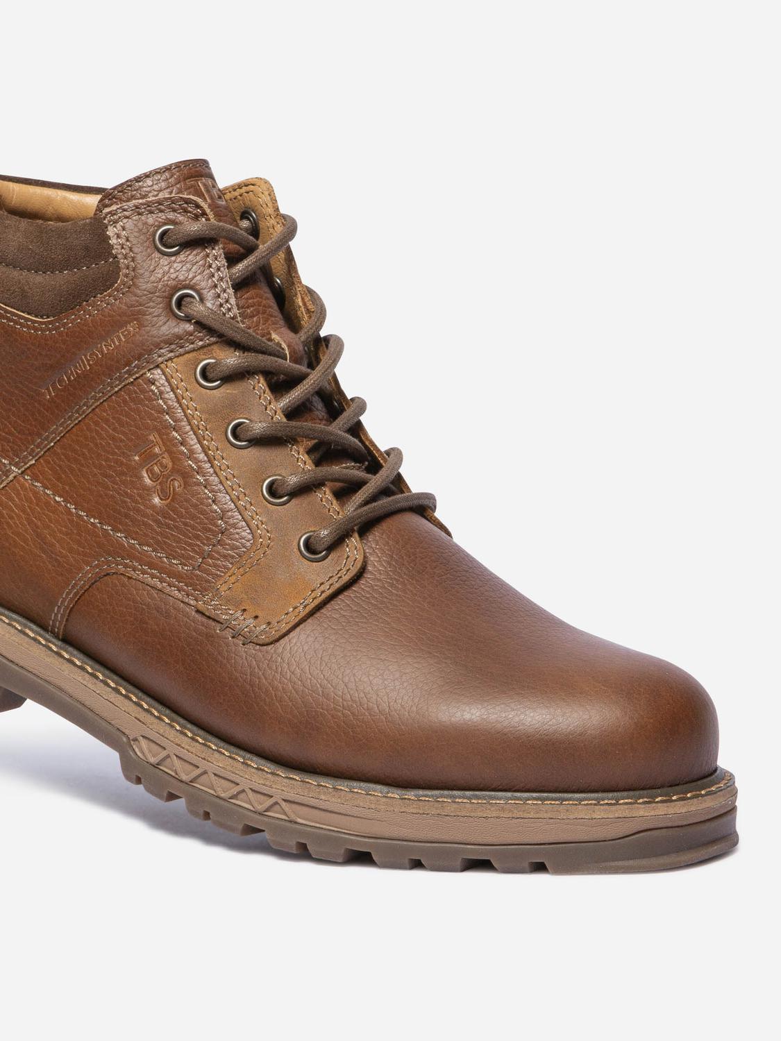 Bottines Homme Cuir Marron MEYLILE