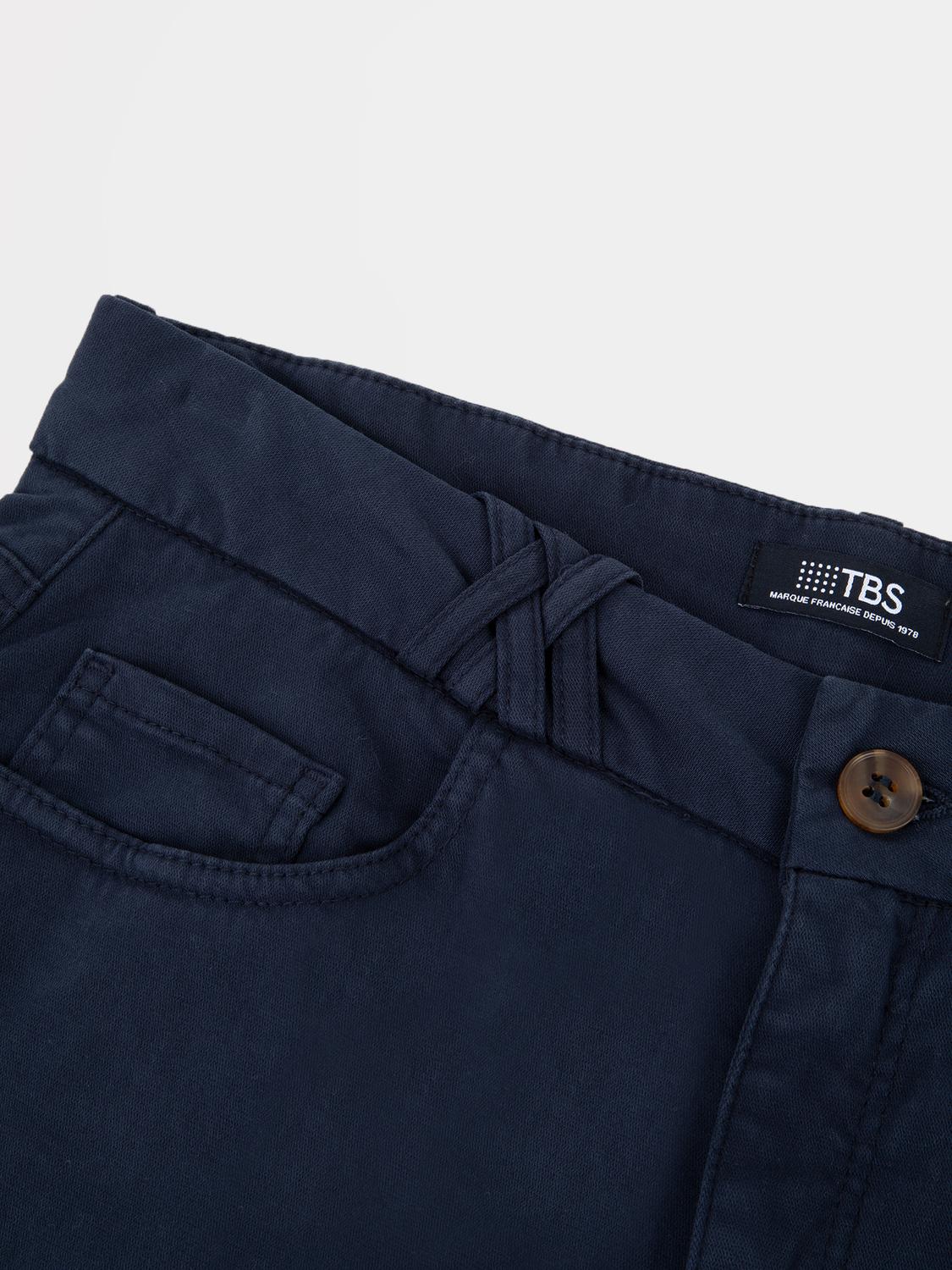 Pantalon Femme Gabardine Navy SINTAPAN