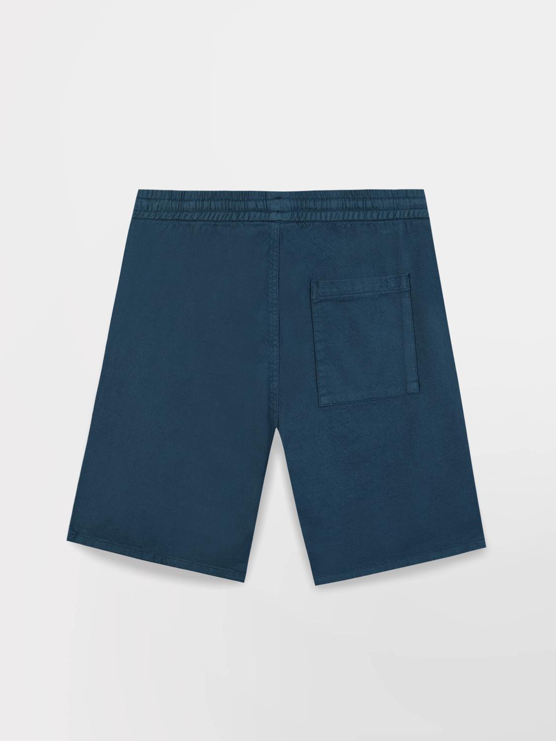Bermuda homme bleu marine Coton lin FILEPBER