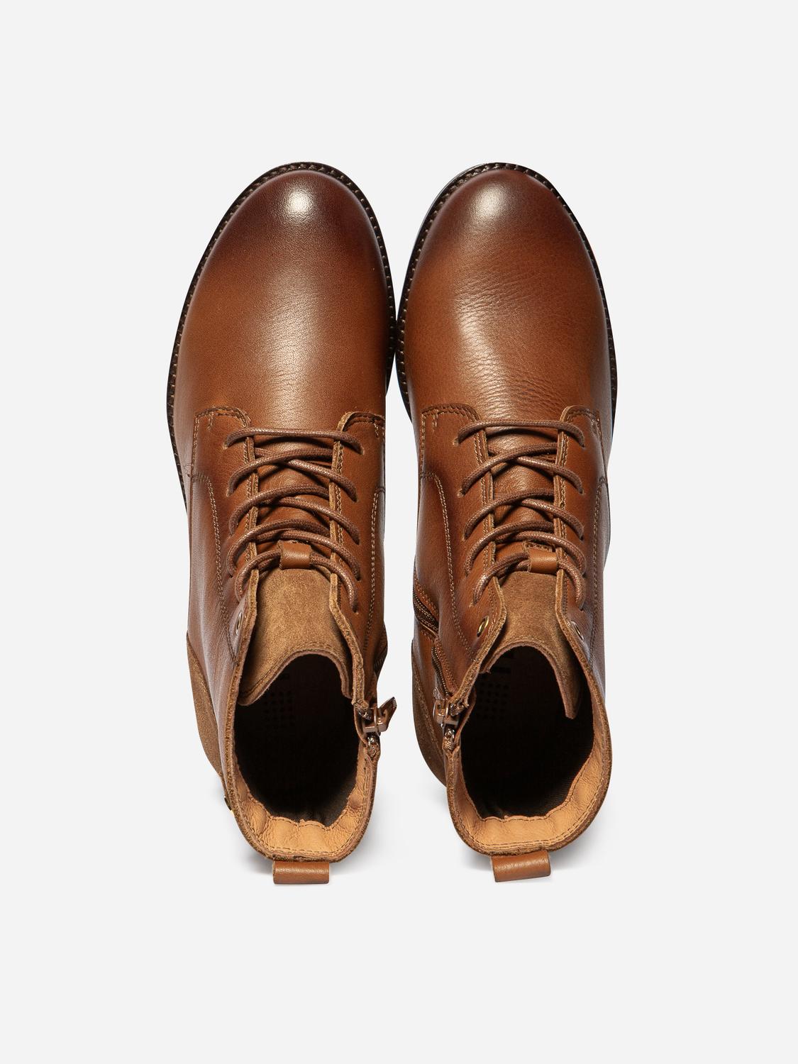 Bottillon Lacet Marron FANELIE Bottillon Lacet Marron FANELIE
