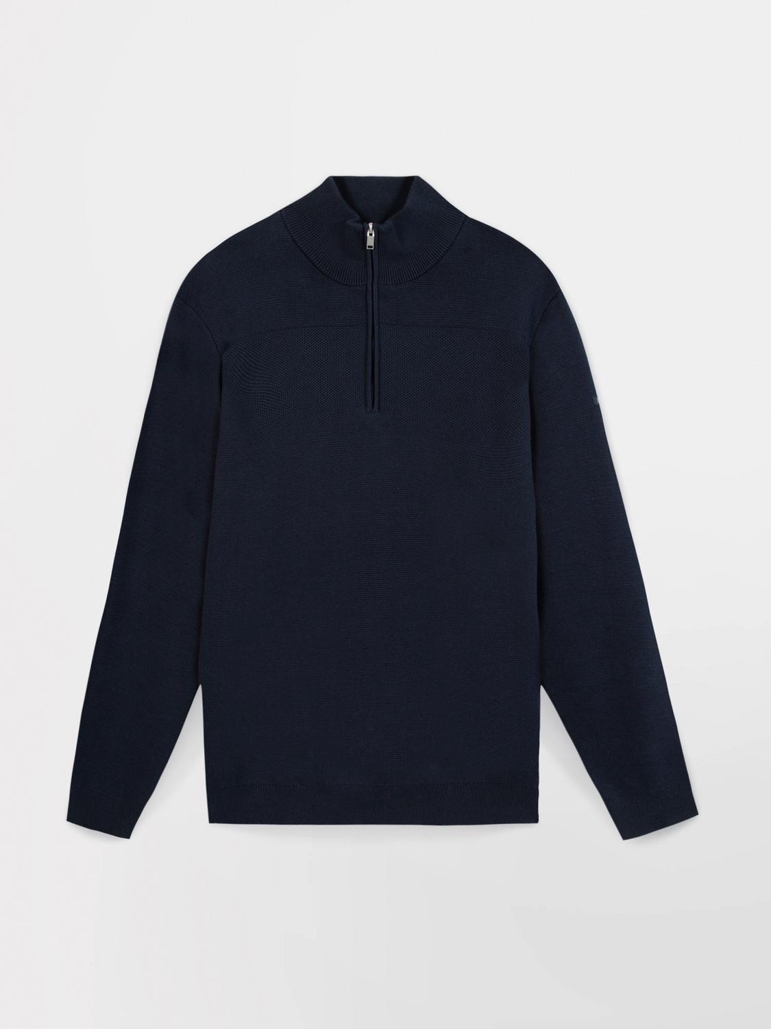 Pull Marine Manches Longues Bleu NOUVICAM Pull Marine Manches Longues Bleu NOUVICAM