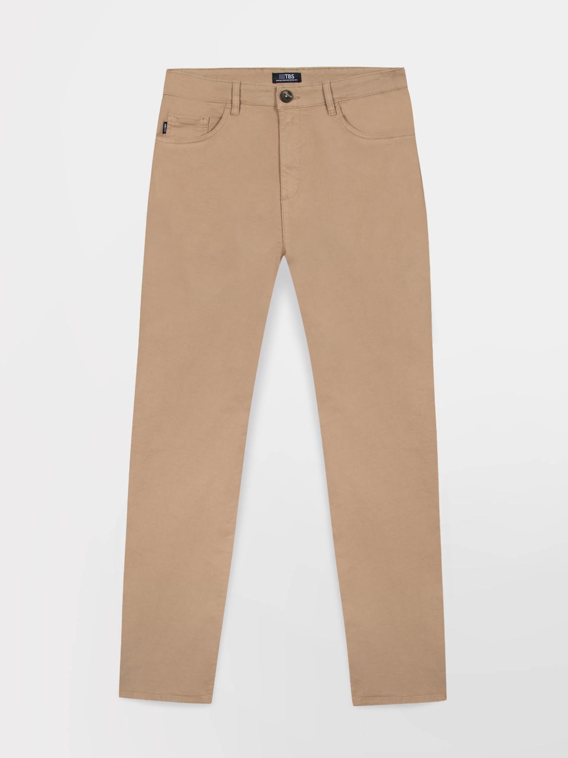 Pantalon Homme Coton Recyclé Marron Clair FILAOPAN Pantalon Homme Coton Recyclé Marron Clair FILAOPAN