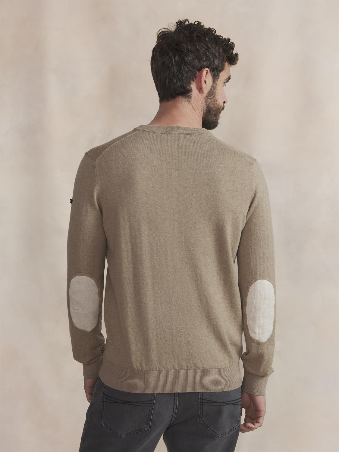 Pull Homme Beige MALIKVER