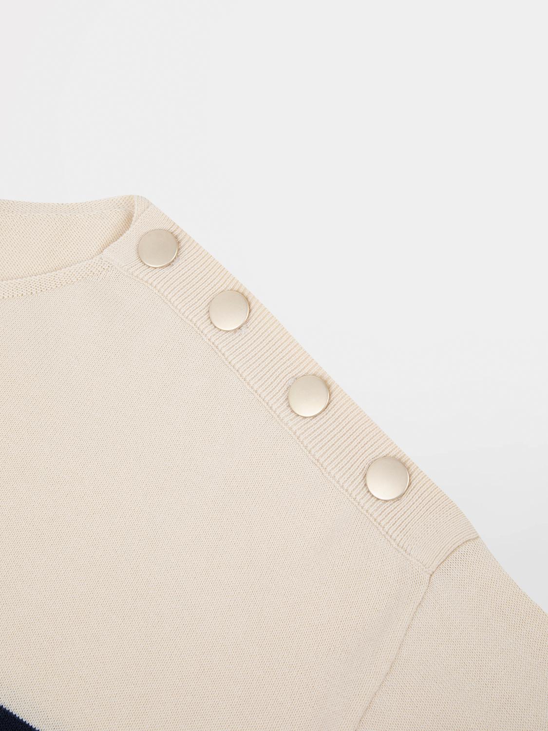 Pull femme ecru SELENPUL