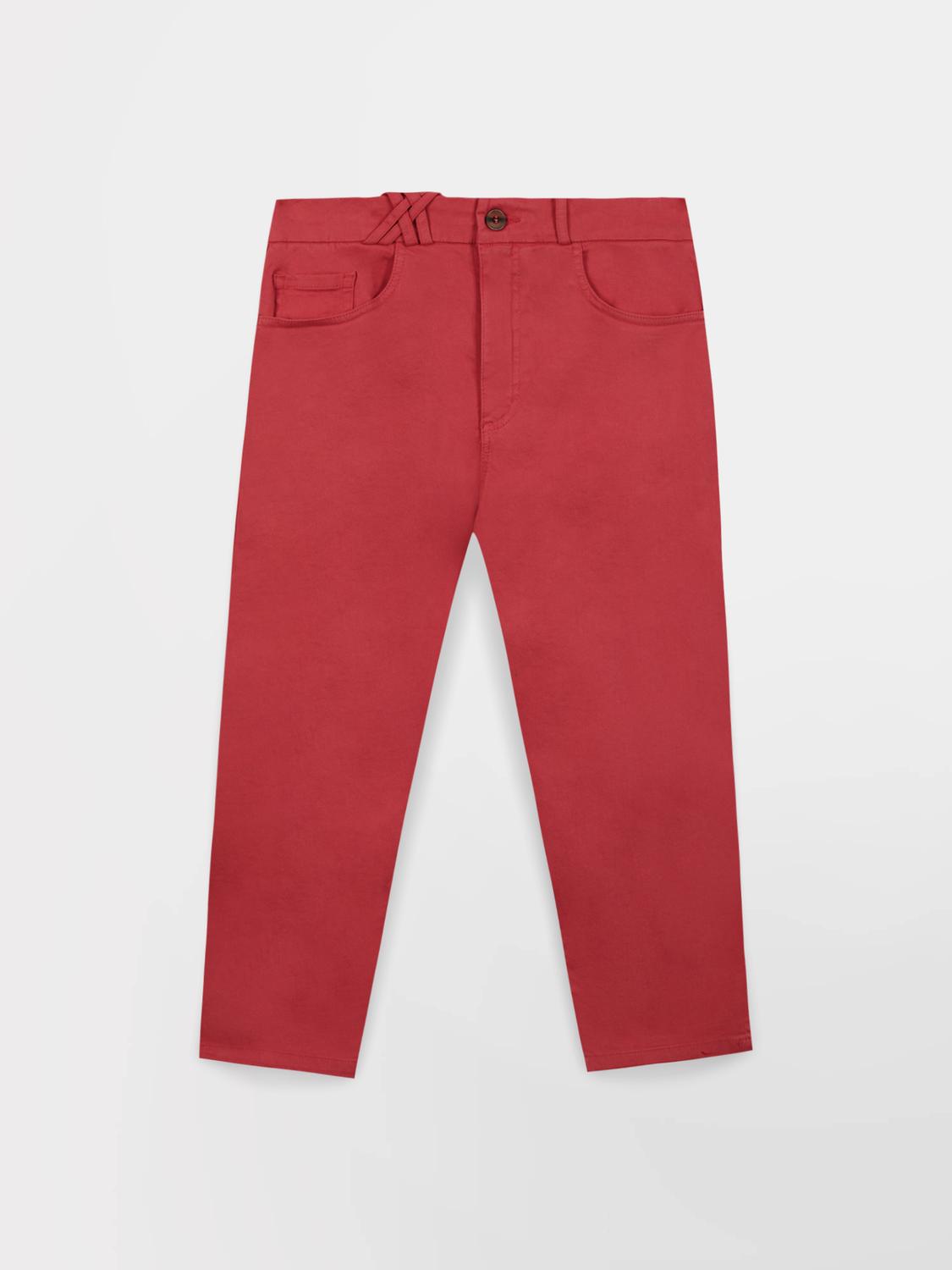 Bermuda femme rouge SINTABER