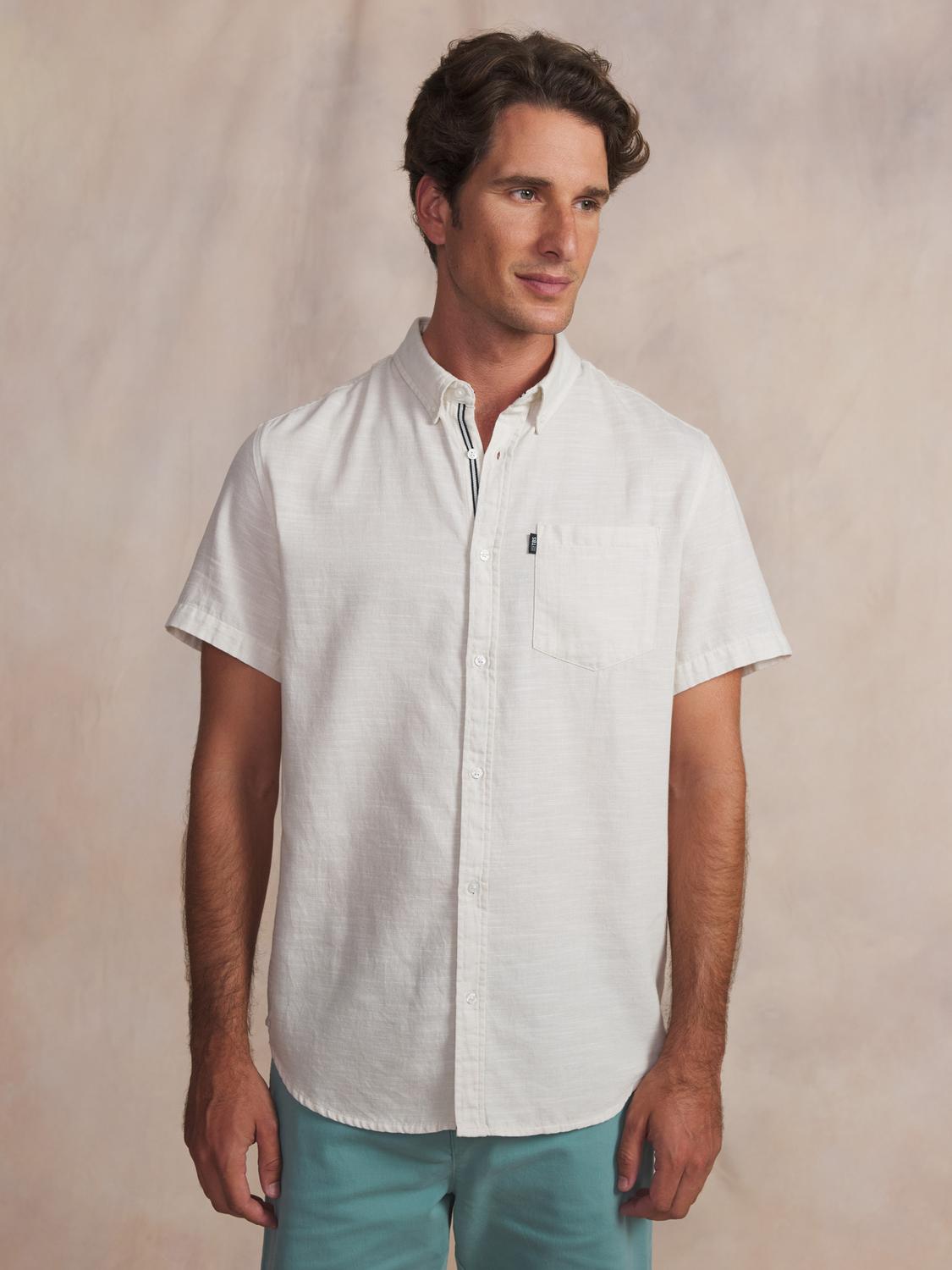 Chemise homme craie CALELCHA