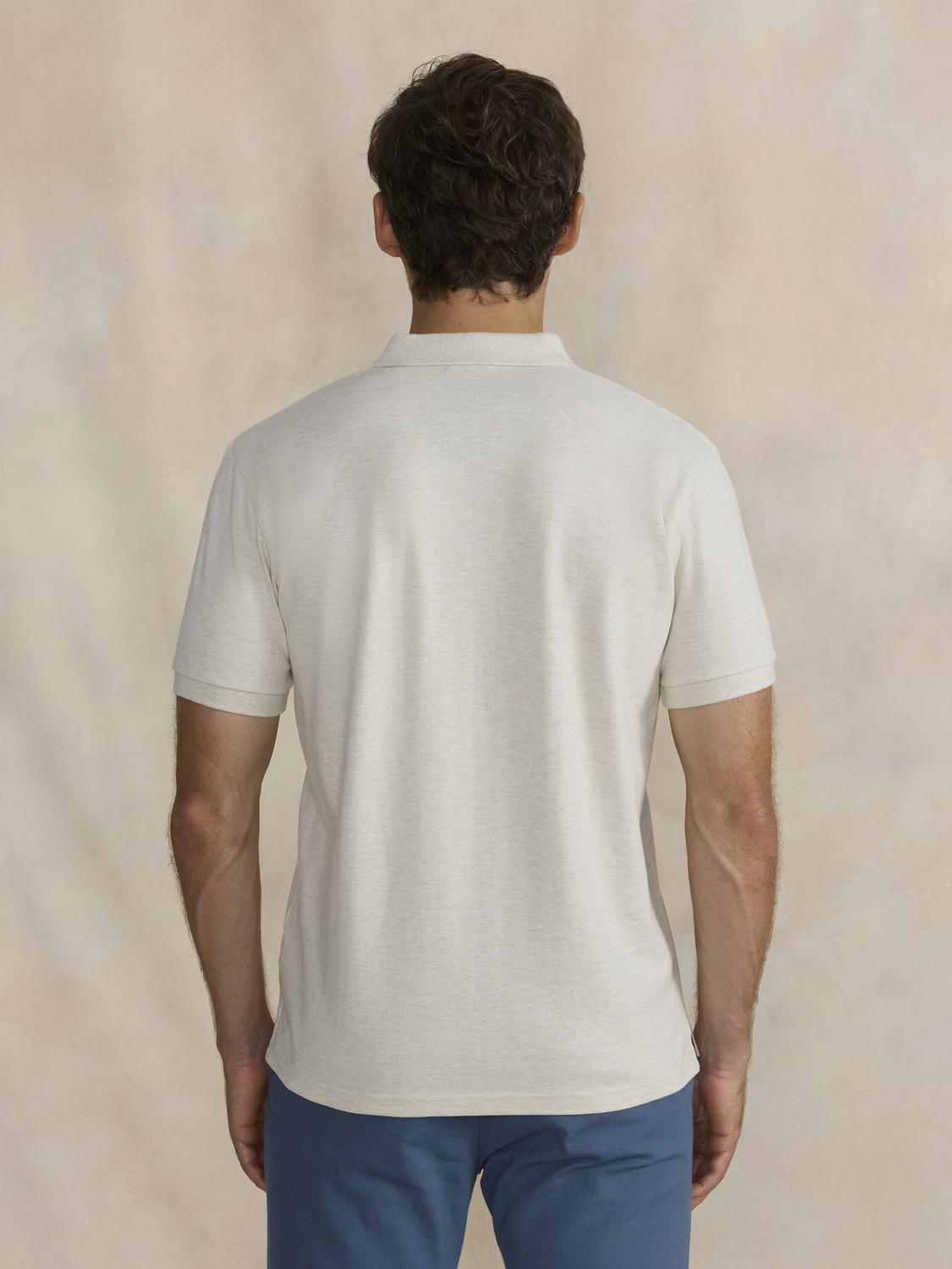 Polo Men Beige Marl LICIOPOL