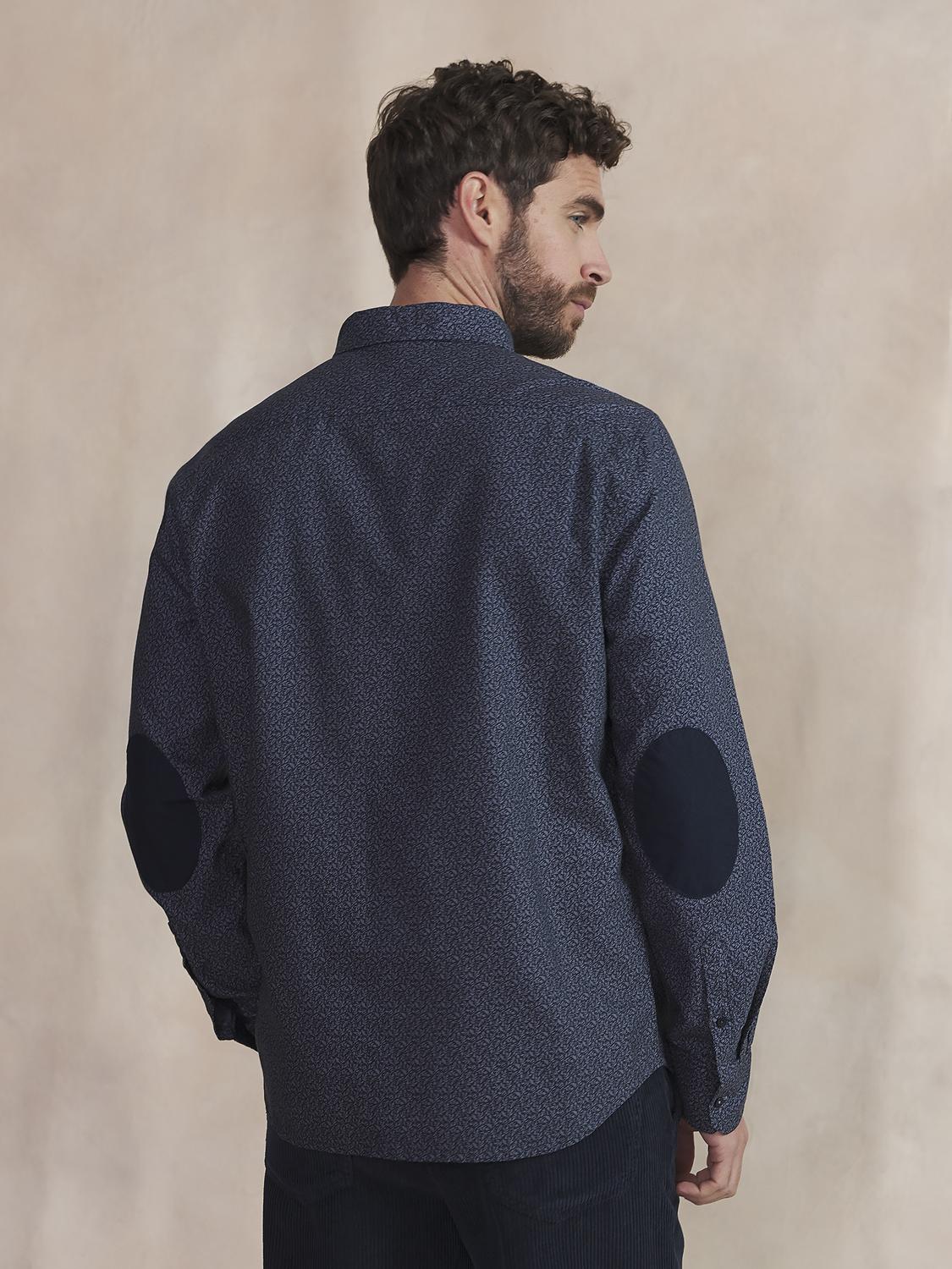 Chemise Homme Coton Azur LYKOSCHE