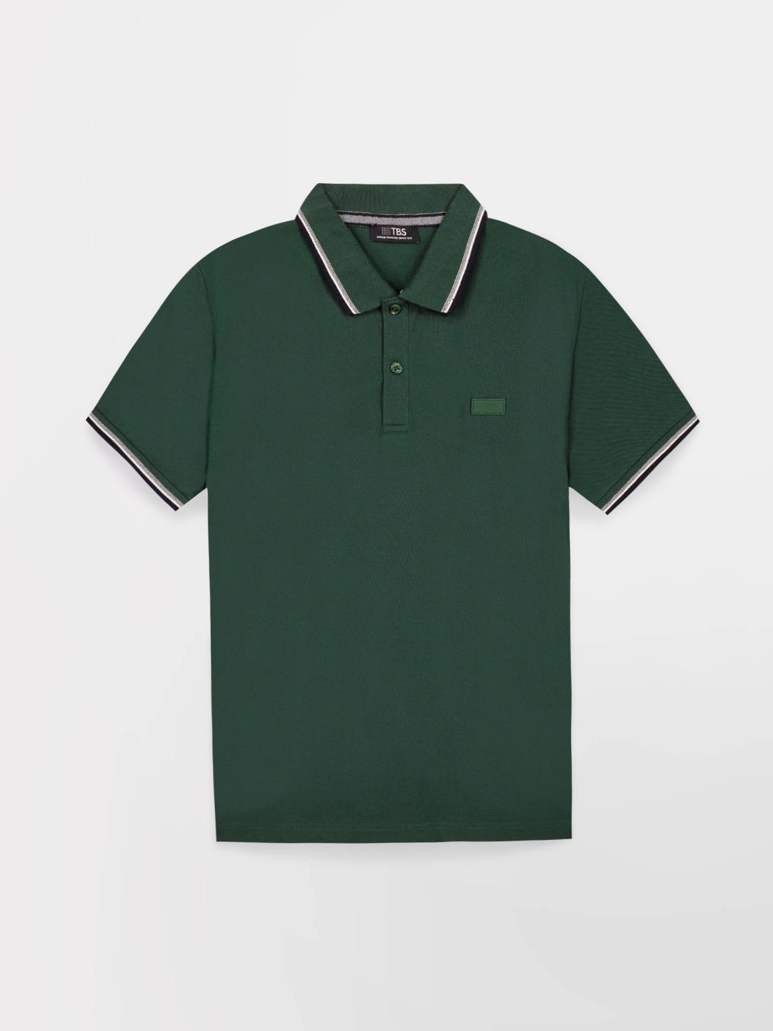 Polo Homme Coton Biologique Vert Sapin YVANEPOL Polo Homme Coton Biologique Vert Sapin YVANEPOL
