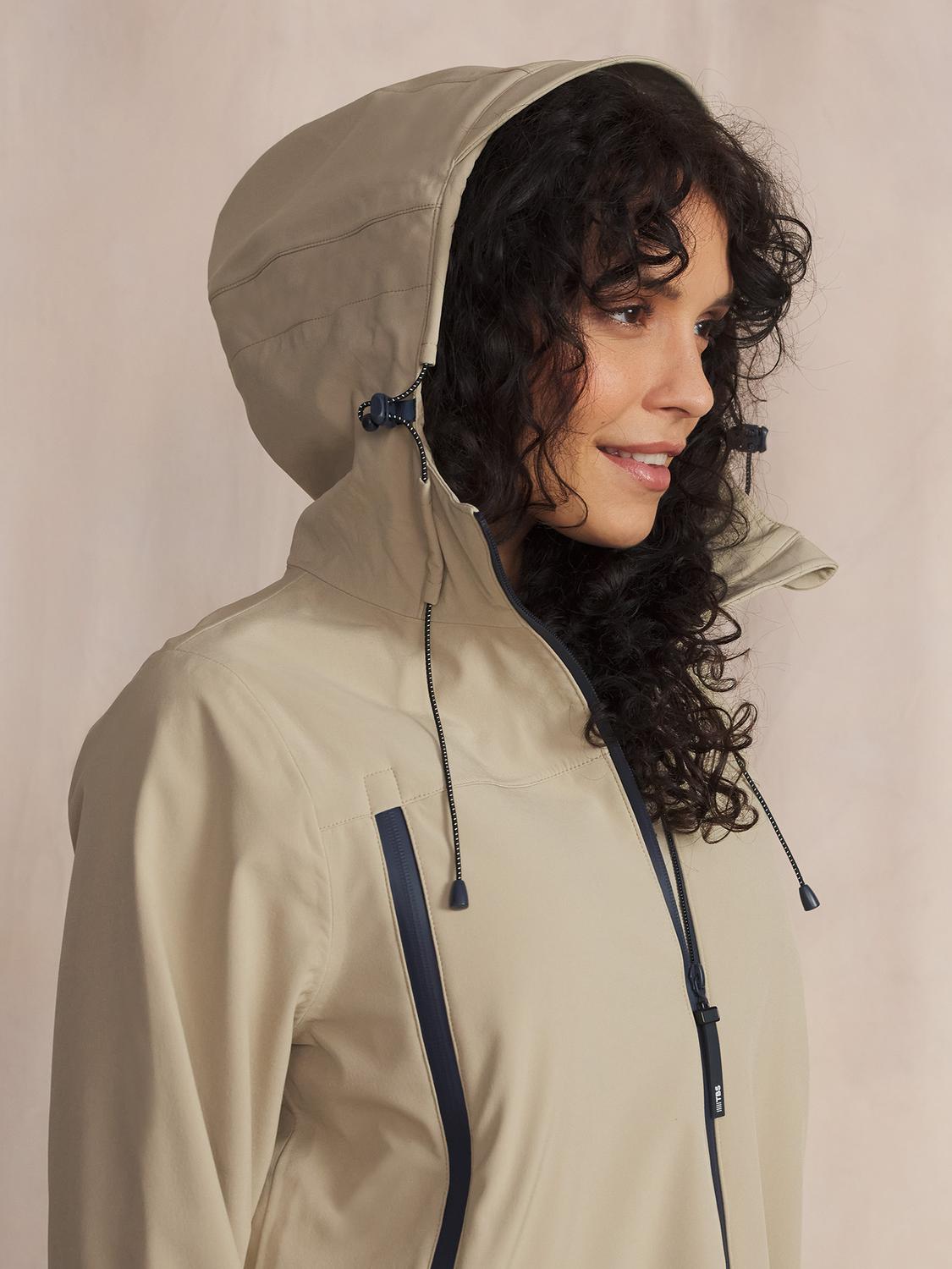 Manteau Avec Manches Beige DUNYAMAN