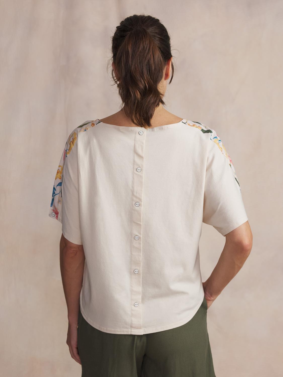 Blouse femme craie GYSELRON