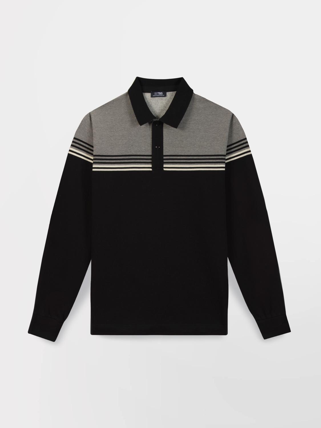 Polo Homme Noir HIROCPOL