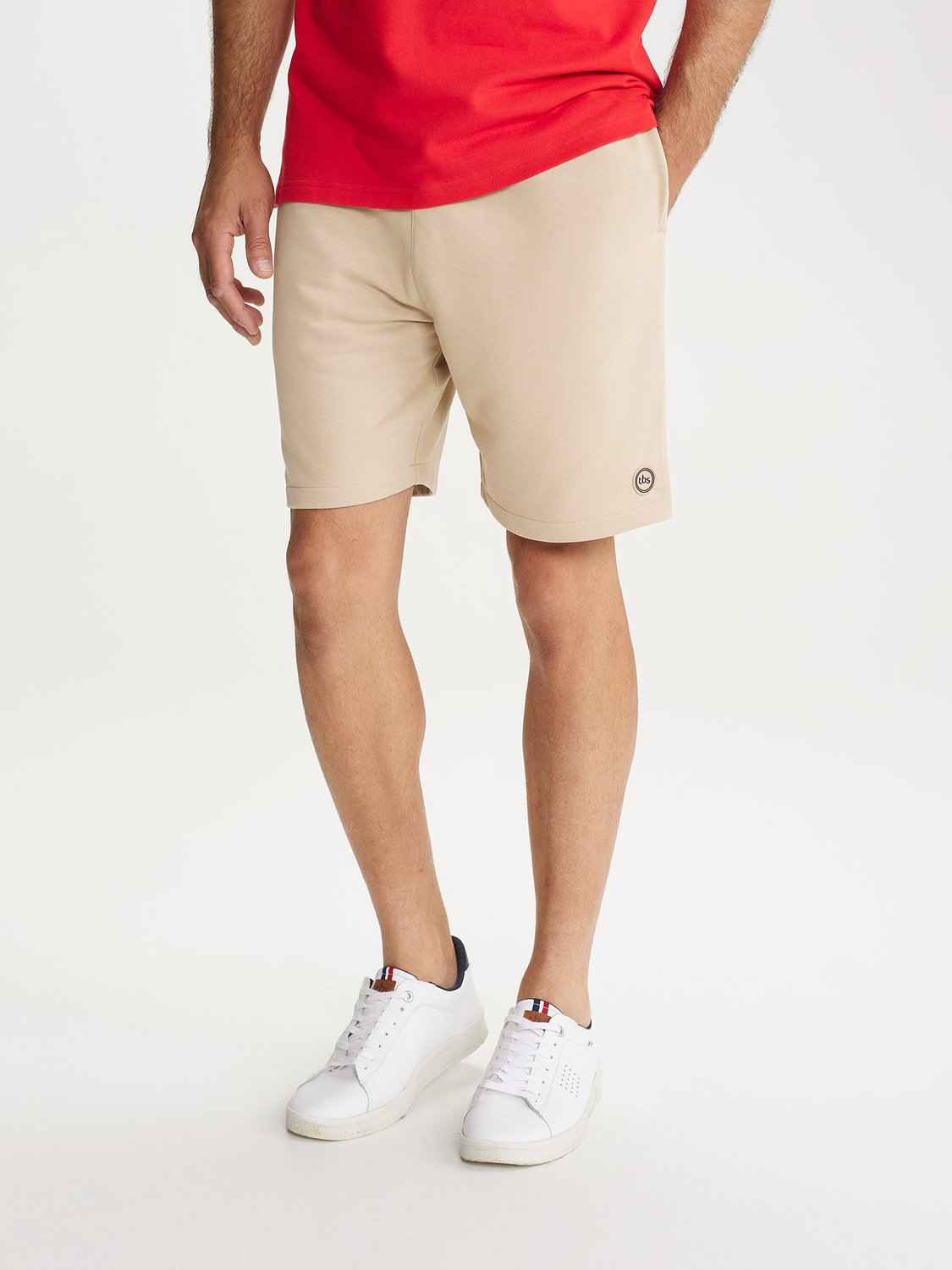 Short Homme Molletonné Eco Conçu Beige