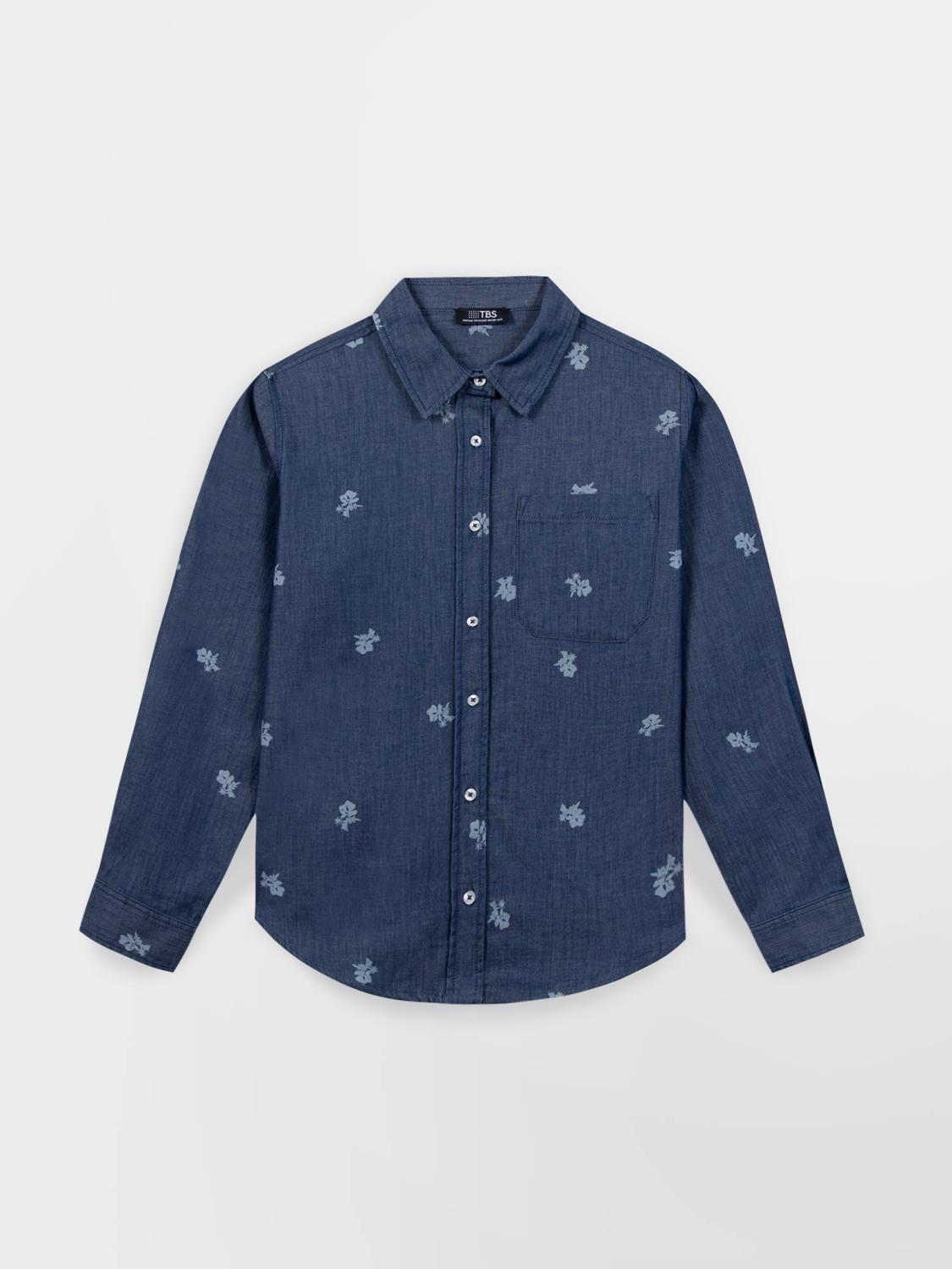 Chemise Femme Coton Chambray NOLYACHE