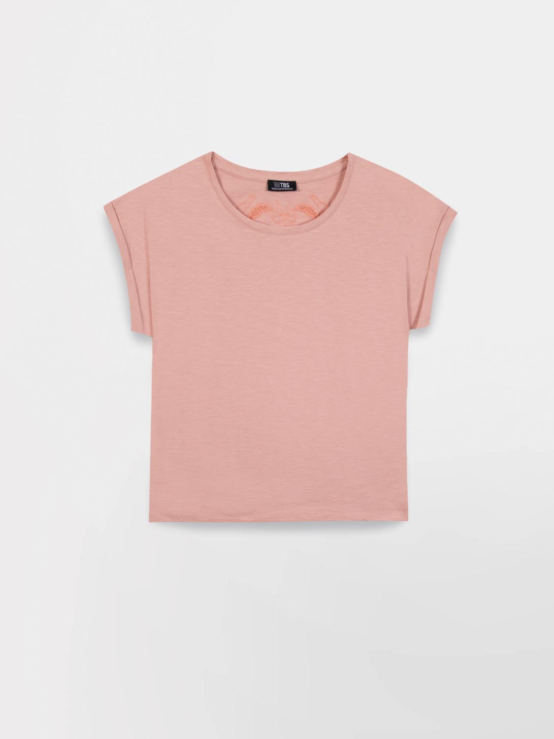 Women's knit T-shirt Orchid MAHIATEE