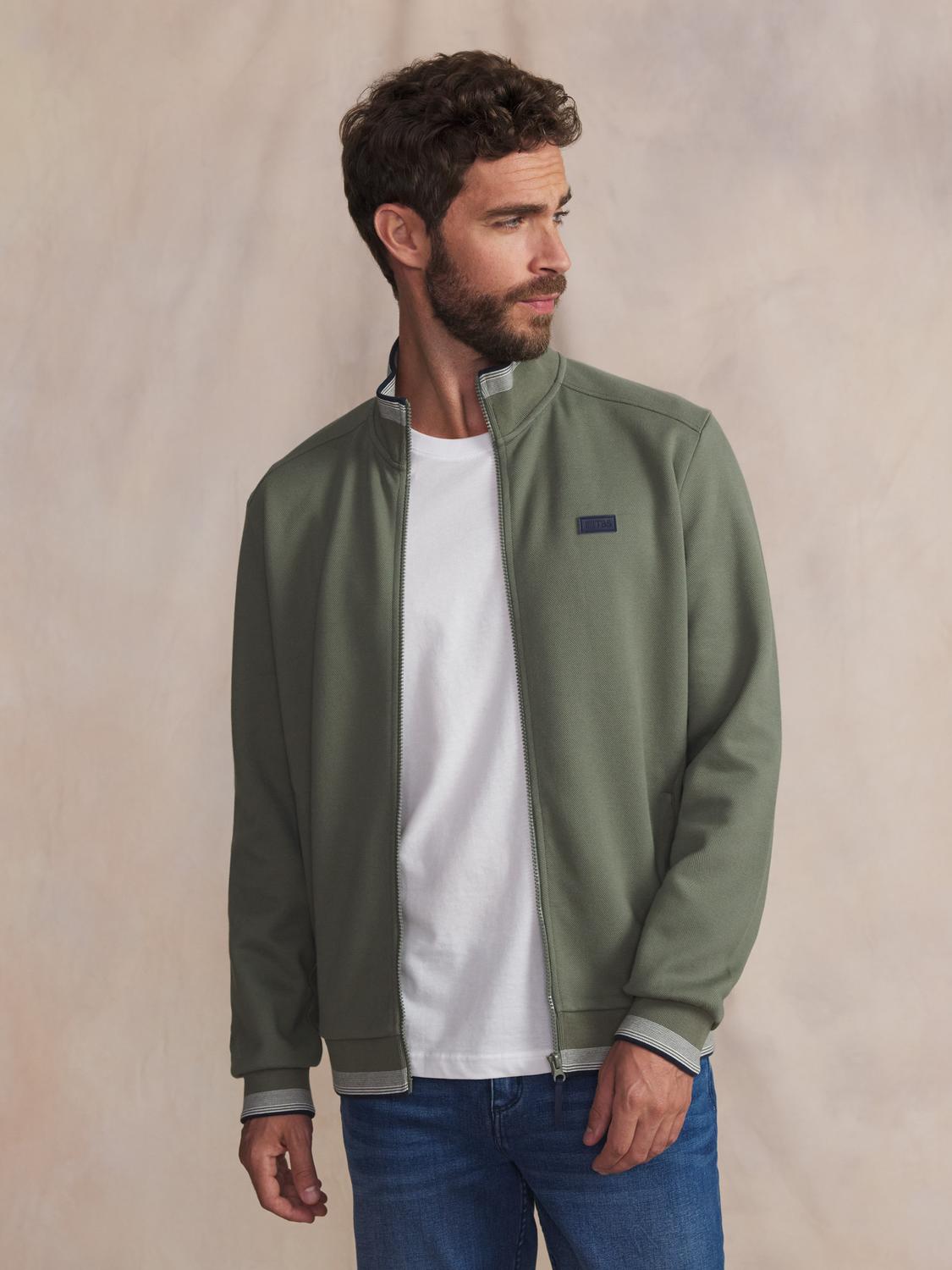 Sweat homme kaki LEANNGIL