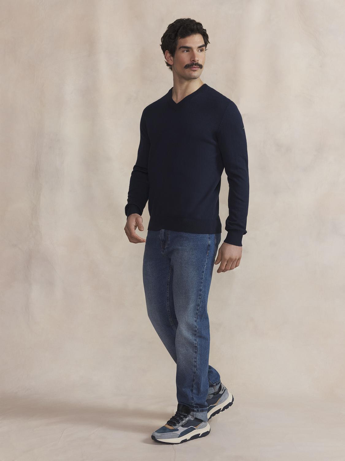 Pull Homme Marine MALIKVER